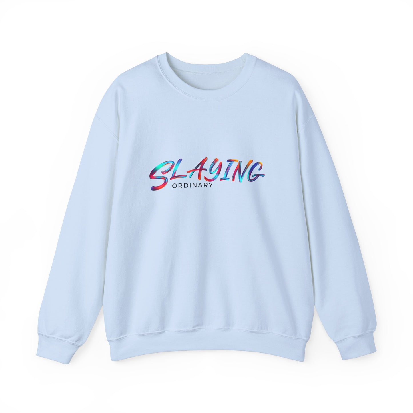 Sudadera unisex con cuello redondo y cuello redondo Slaying Ordinary