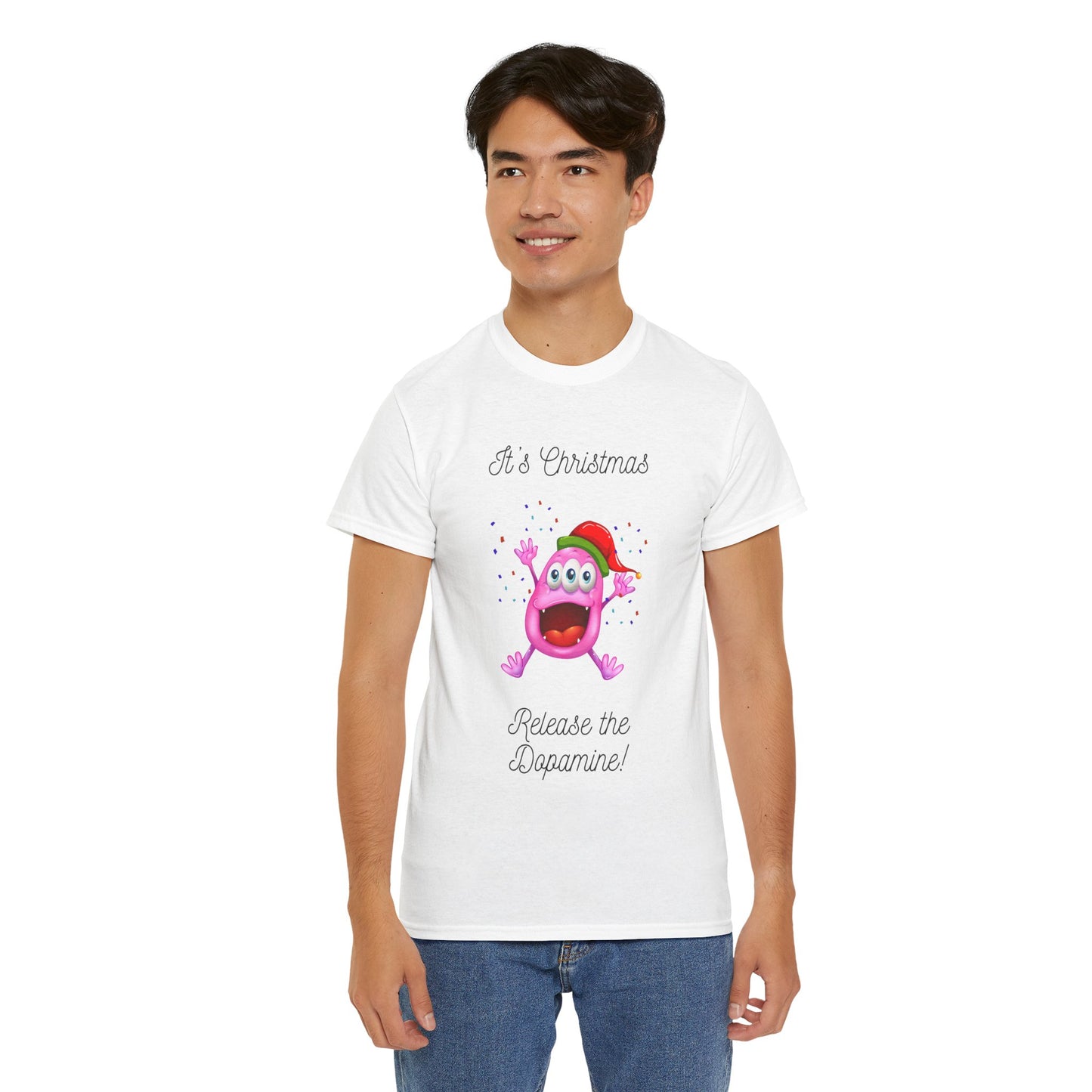 Christmas Dopamine Monster Unisex Tee