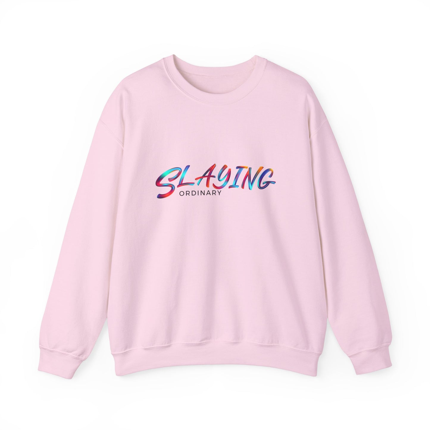 Sudadera unisex con cuello redondo y cuello redondo Slaying Ordinary