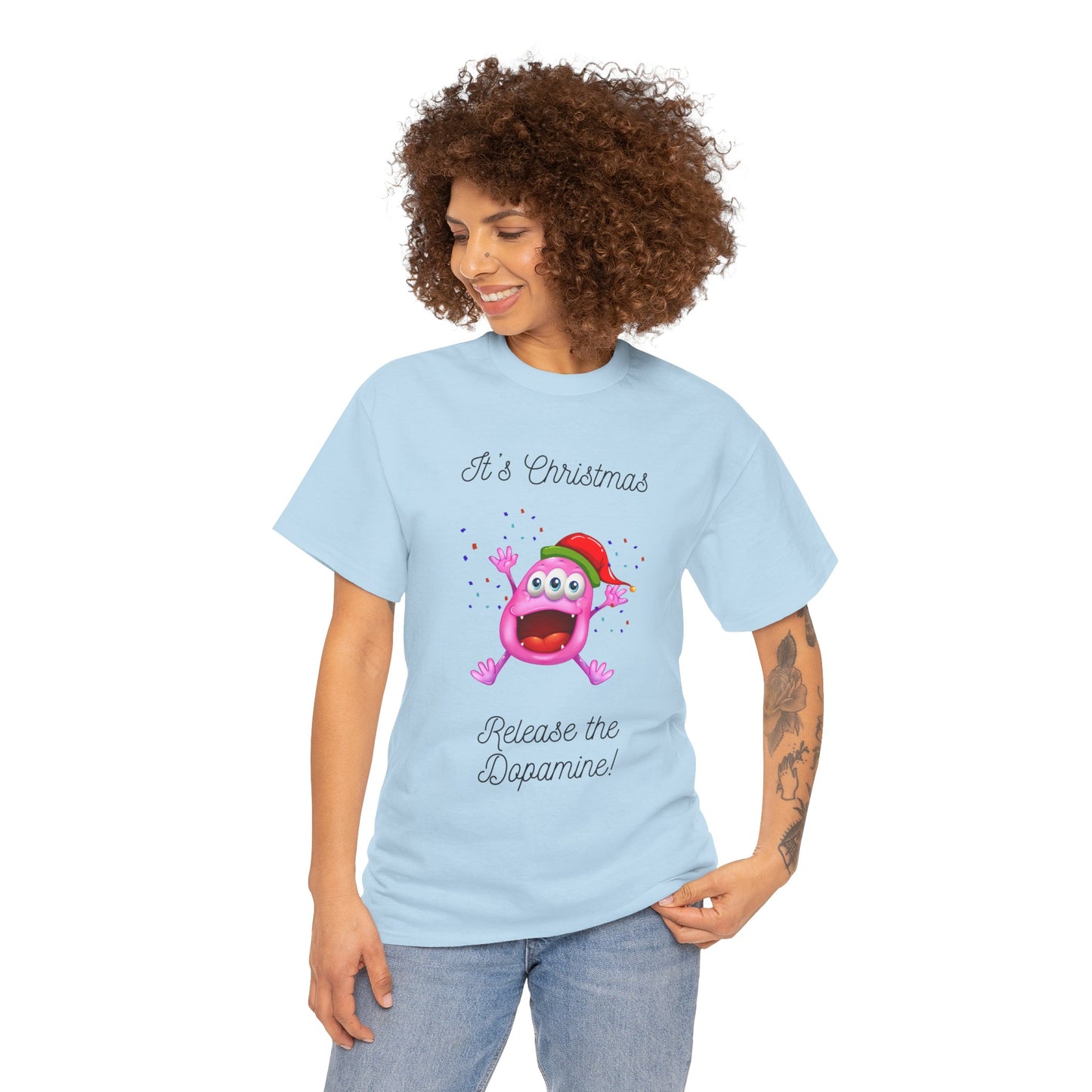 Christmas Dopamine Monster Unisex Tee