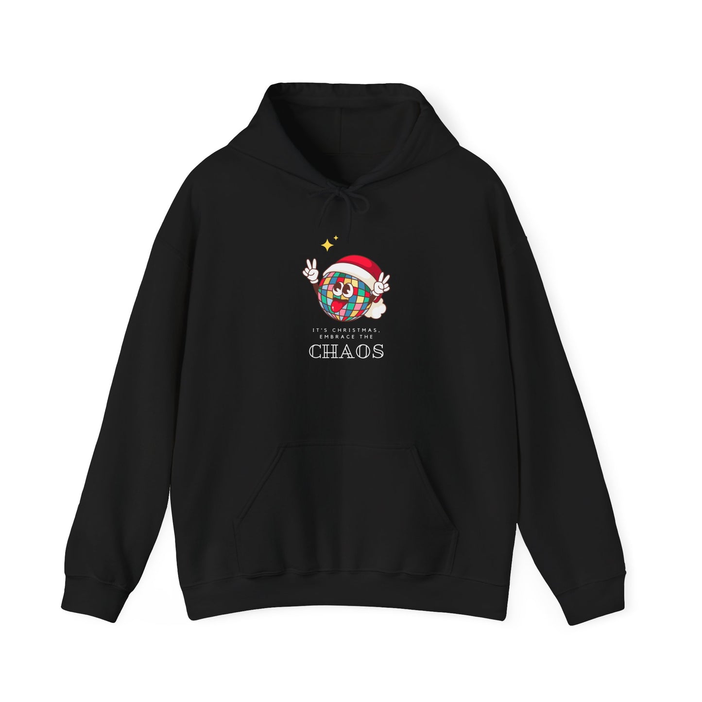 Embrace the CHAOS of Christmas Holiday Hoodie for Neurodiverse