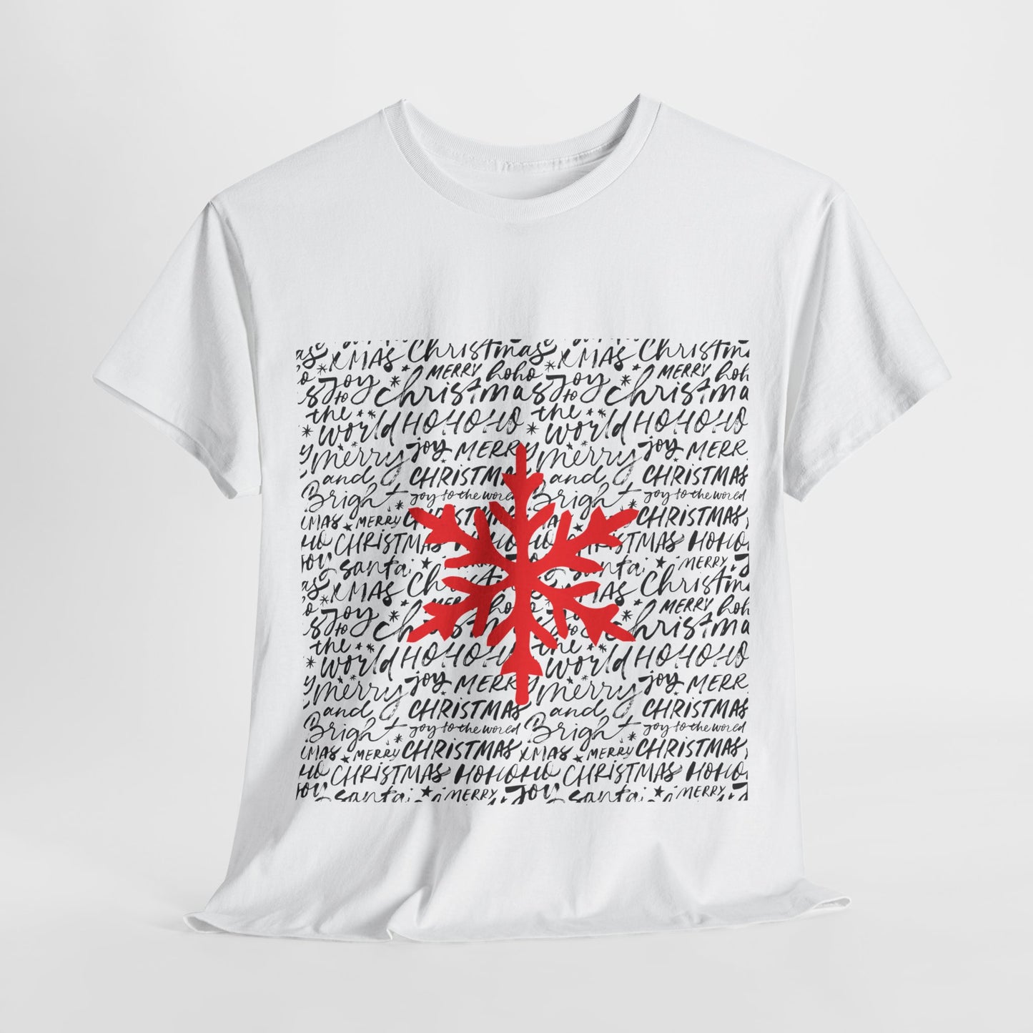 Merry Christmas Unisex Heavy Cotton Tee