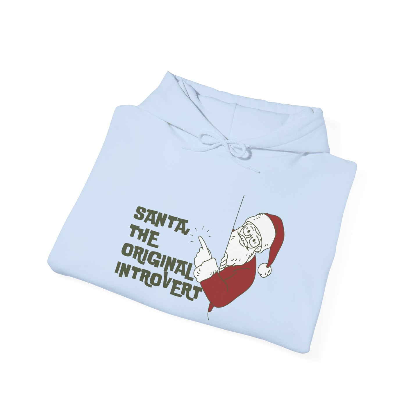 The Original Introvert Unisex Christmas Hoodie