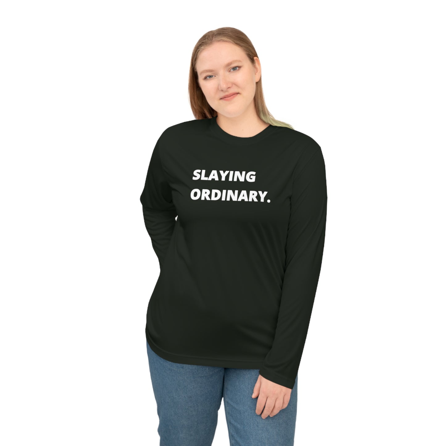 Unisex Performance Long Sleeve Slaying Ordinary Shirt