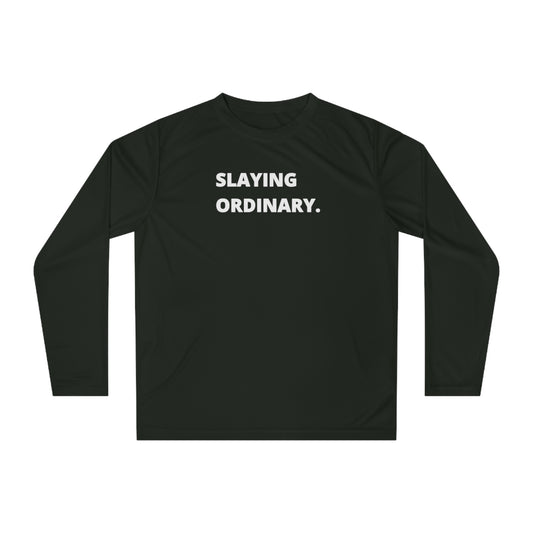 Unisex Performance Langarm-Slaying Ordinary-Shirt