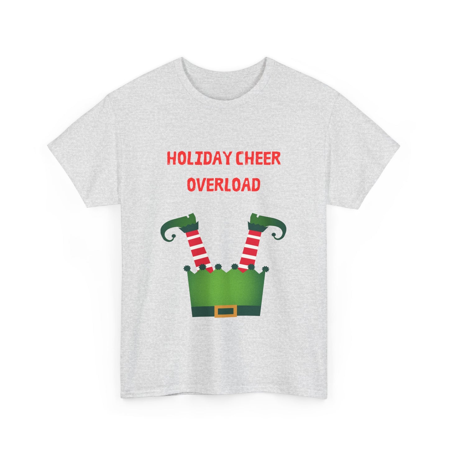 Holiday Cheer Overload Unisex Heavy Cotton Tee