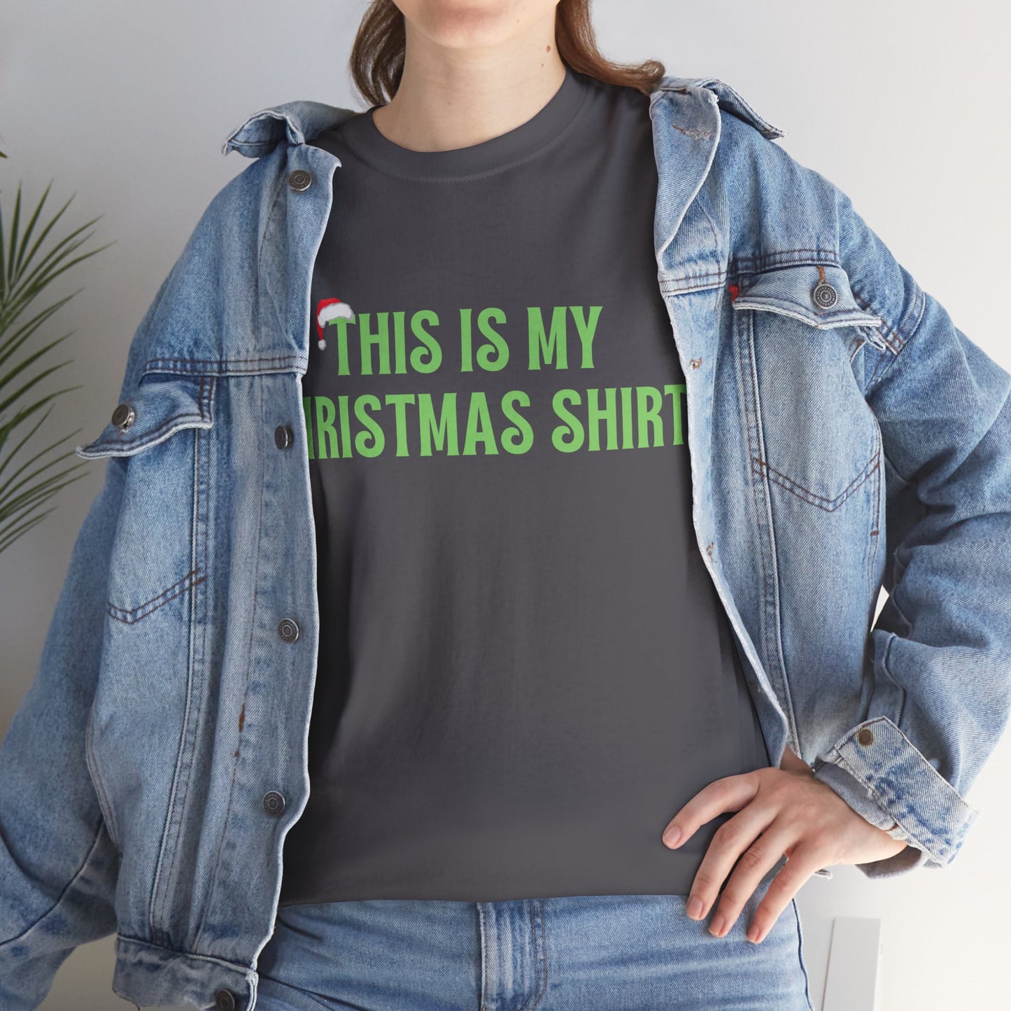 This is my Christmas Shirt Unisex Heavy Cotton Tee