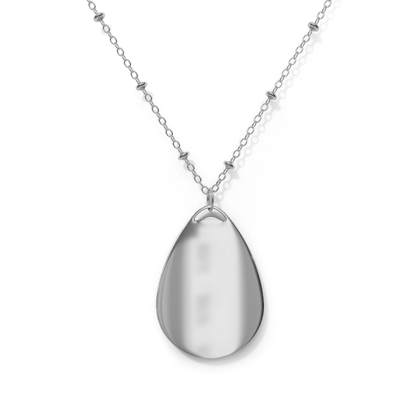 Oval Necklace Slaying Ordinary