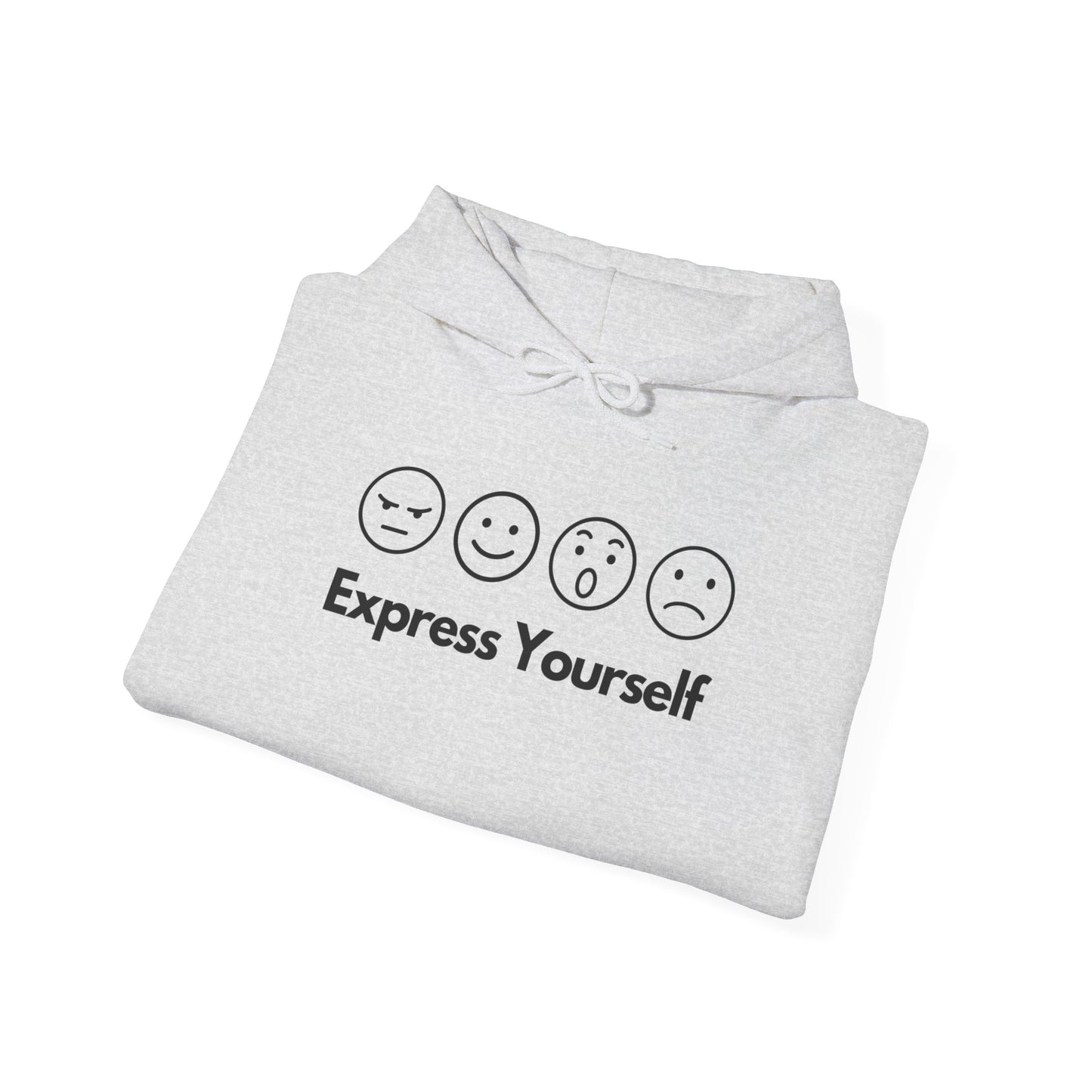 Unisex Heavy Blend™ Hooded Express Yourself Sweatshirt