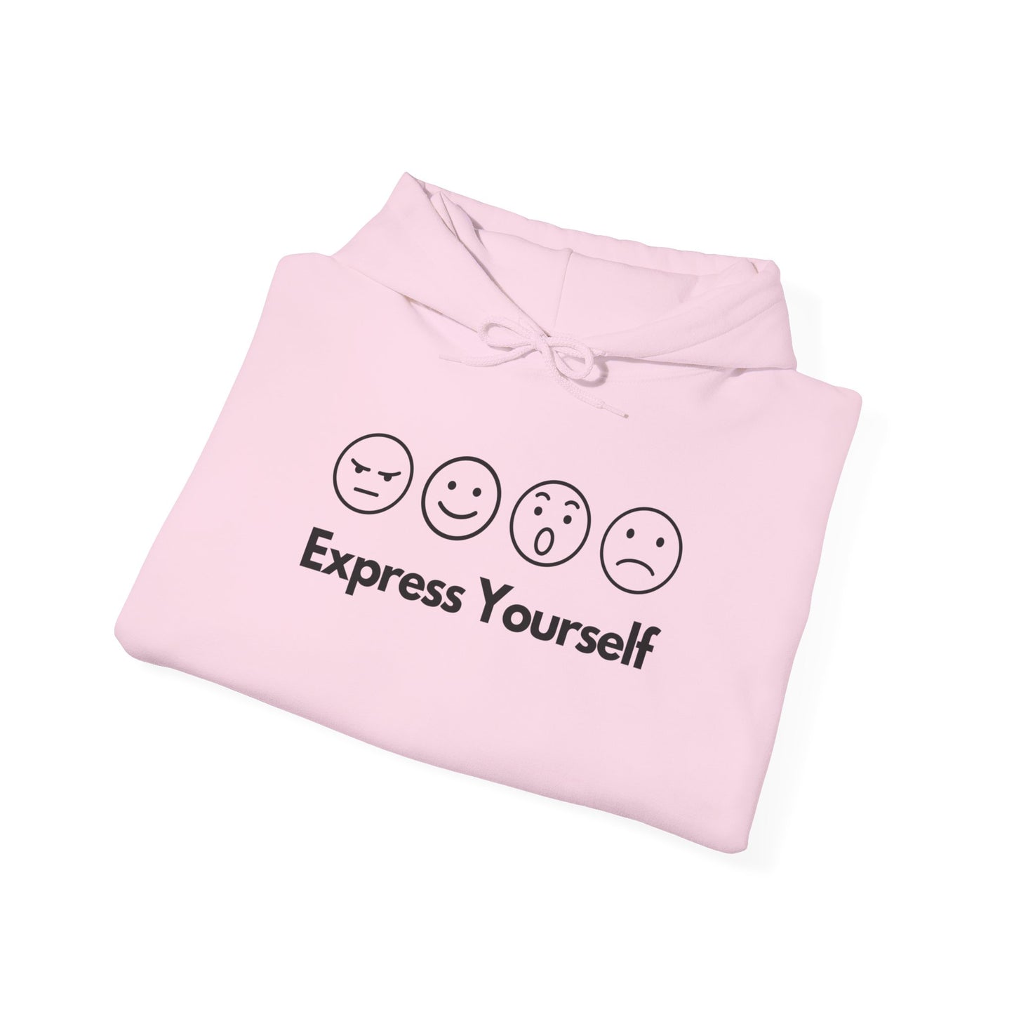 Unisex Heavy Blend™ Hooded Express Yourself Sweatshirt