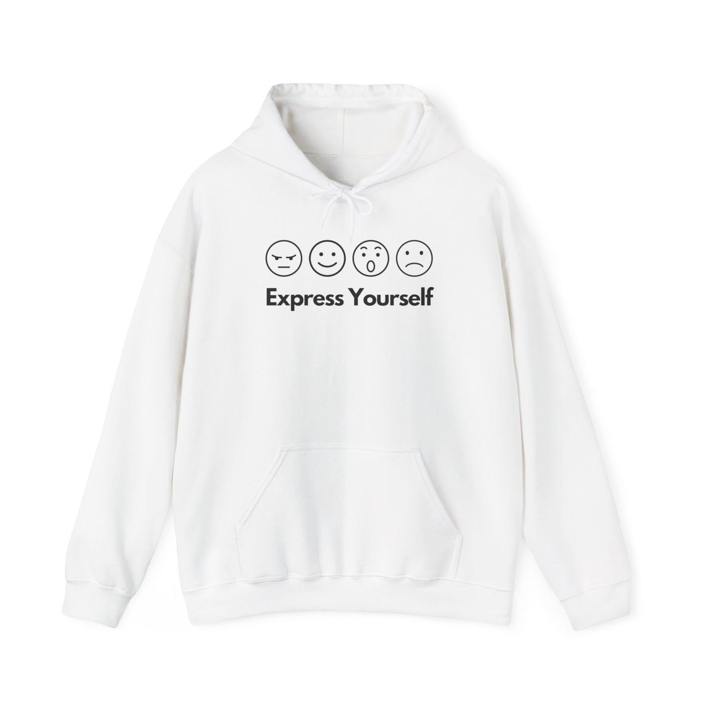 Unisex Heavy Blend™ Hooded Express Yourself Sweatshirt