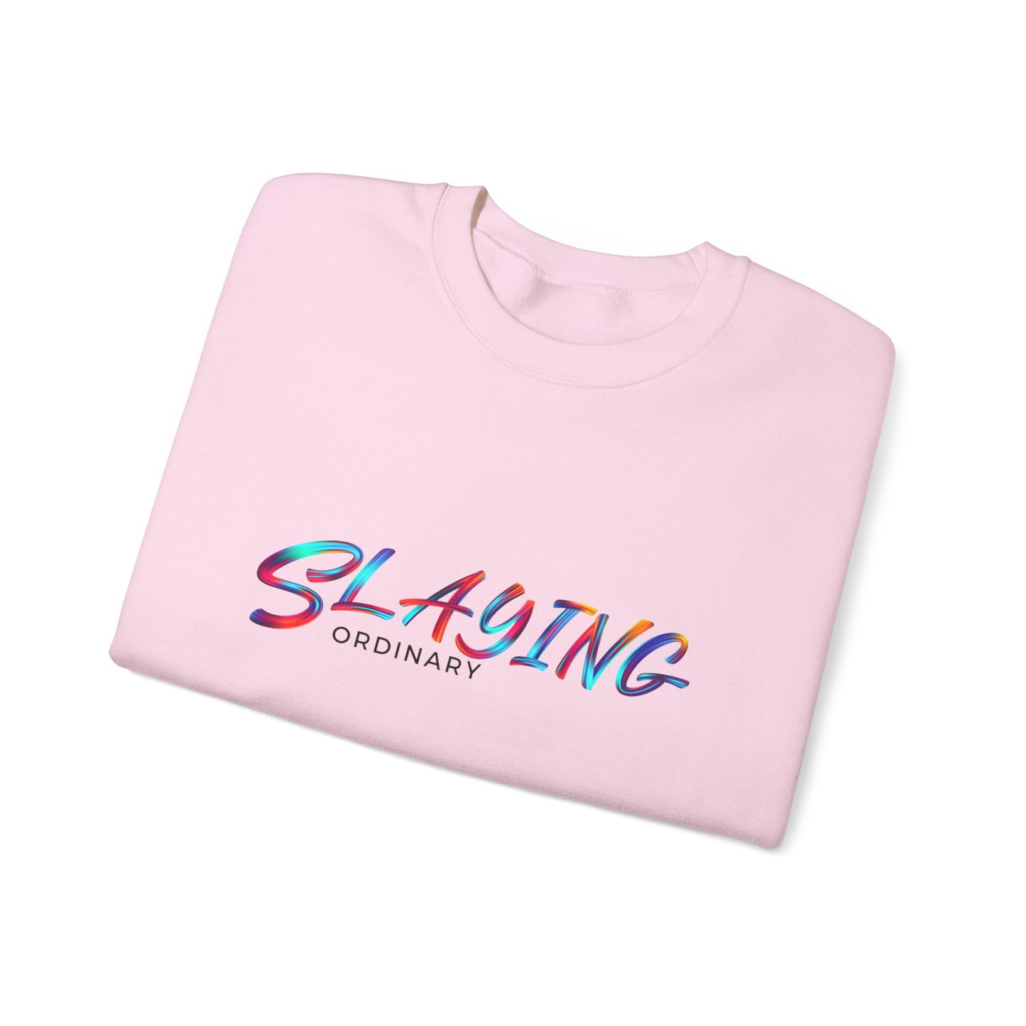 Sudadera unisex con cuello redondo y cuello redondo Slaying Ordinary