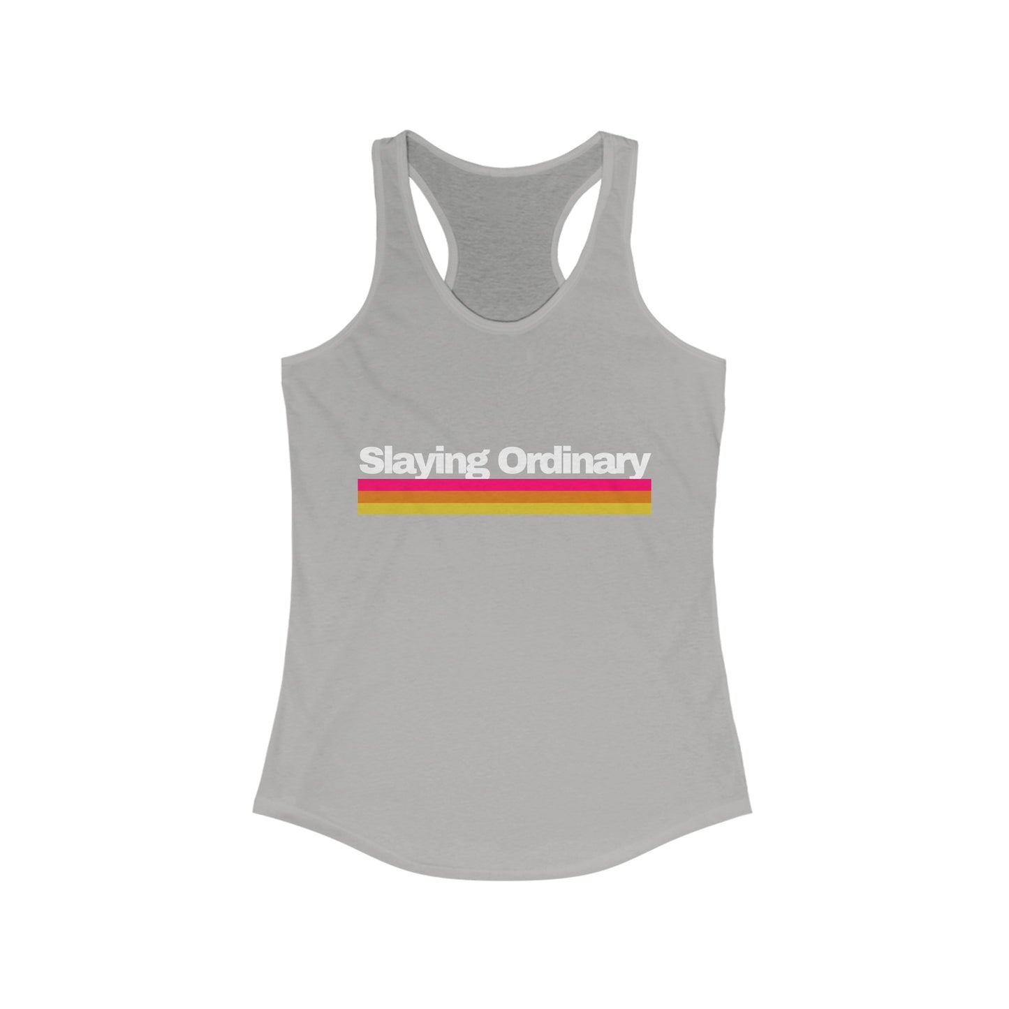 Damen Ideal Racerback Retro Slaying Ordinary Tank