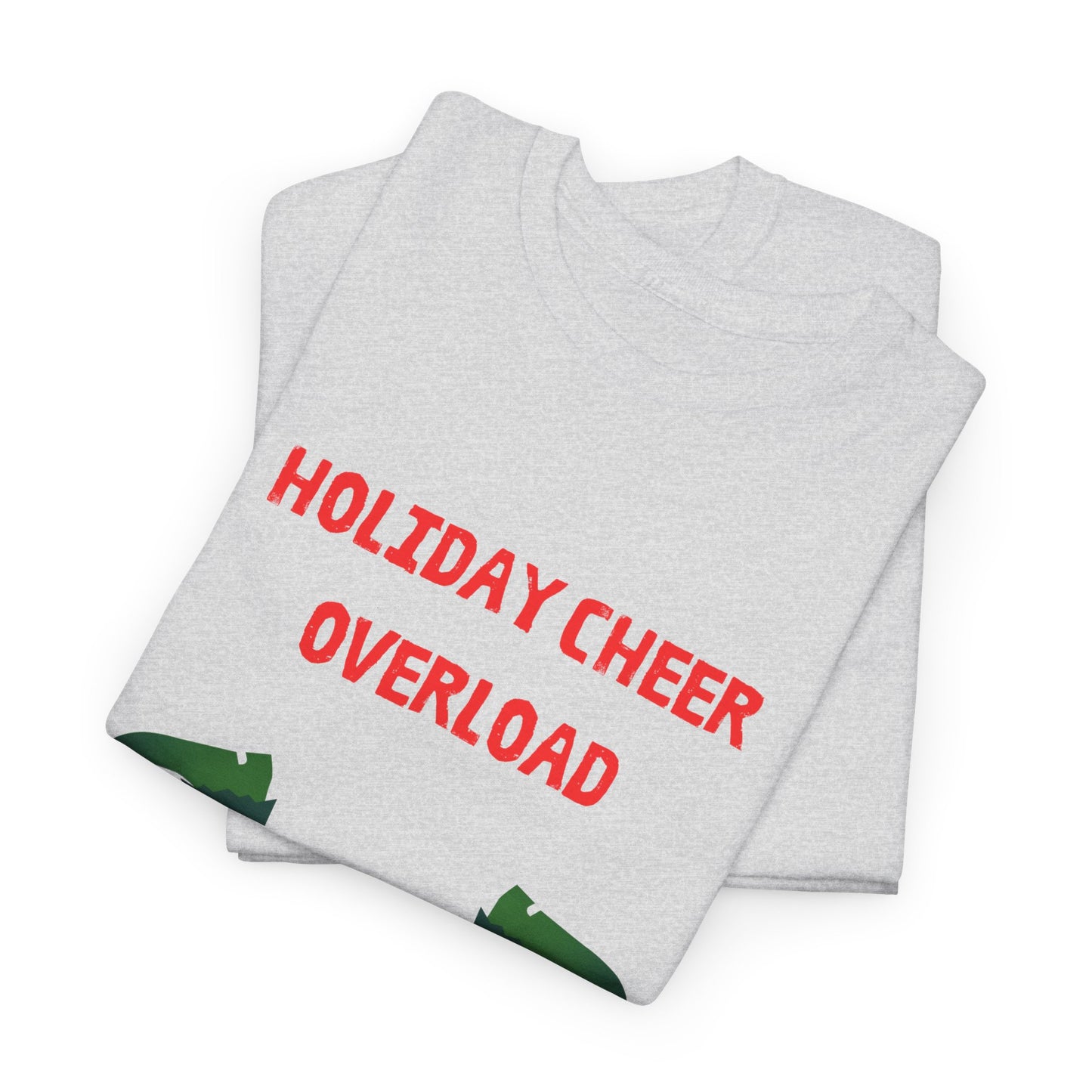 Holiday Cheer Overload Unisex Heavy Cotton Tee