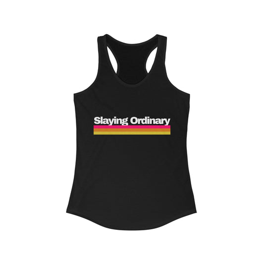 Damen Ideal Racerback Retro Slaying Ordinary Tank