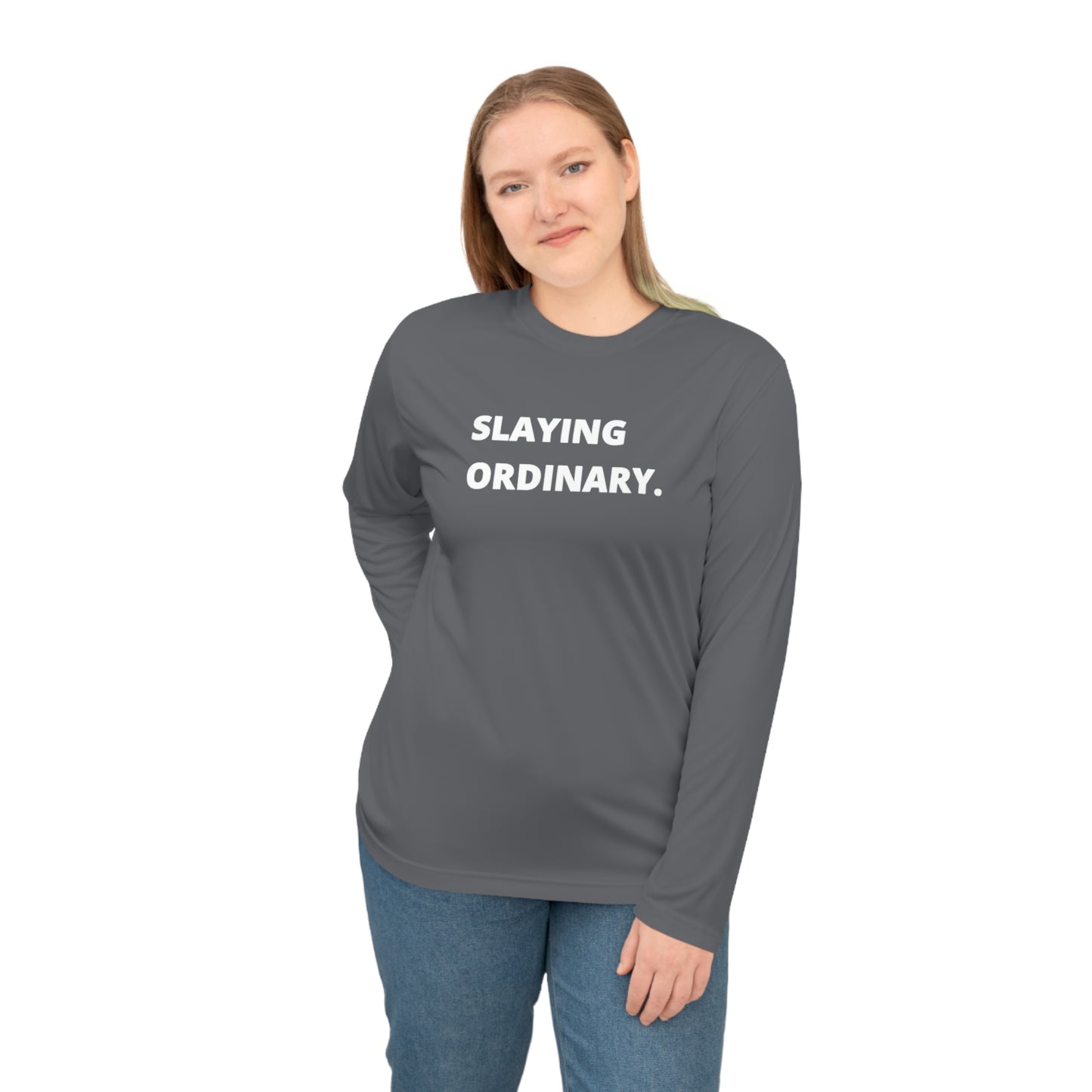 Unisex Performance Long Sleeve Slaying Ordinary Shirt