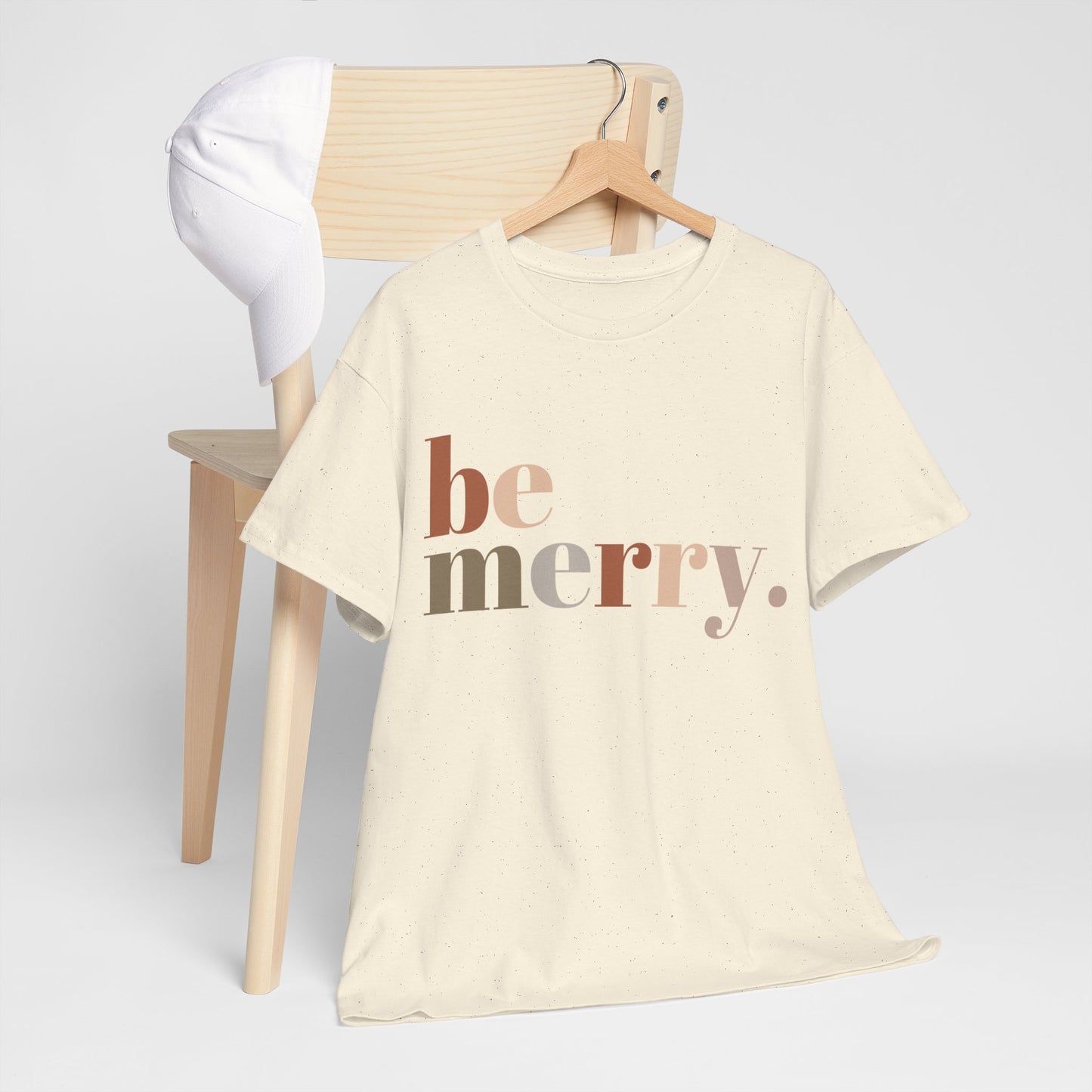 Be Merry Unisex Heavy Cotton Tee