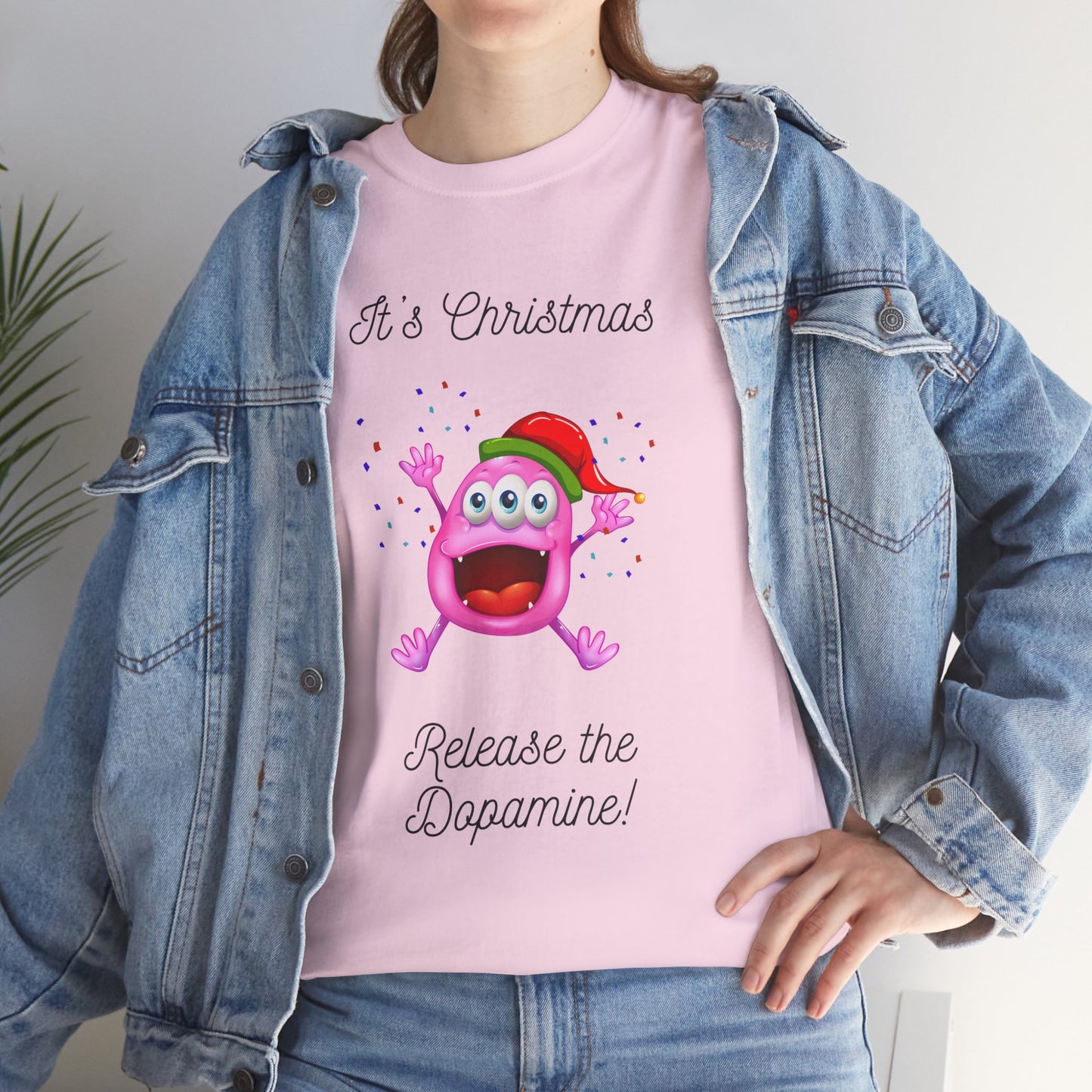 Christmas Dopamine Monster Unisex Tee