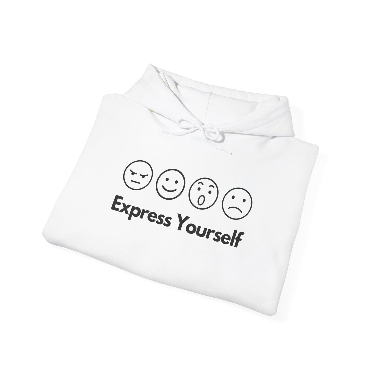 Unisex Heavy Blend™ Hooded Express Yourself Sweatshirt