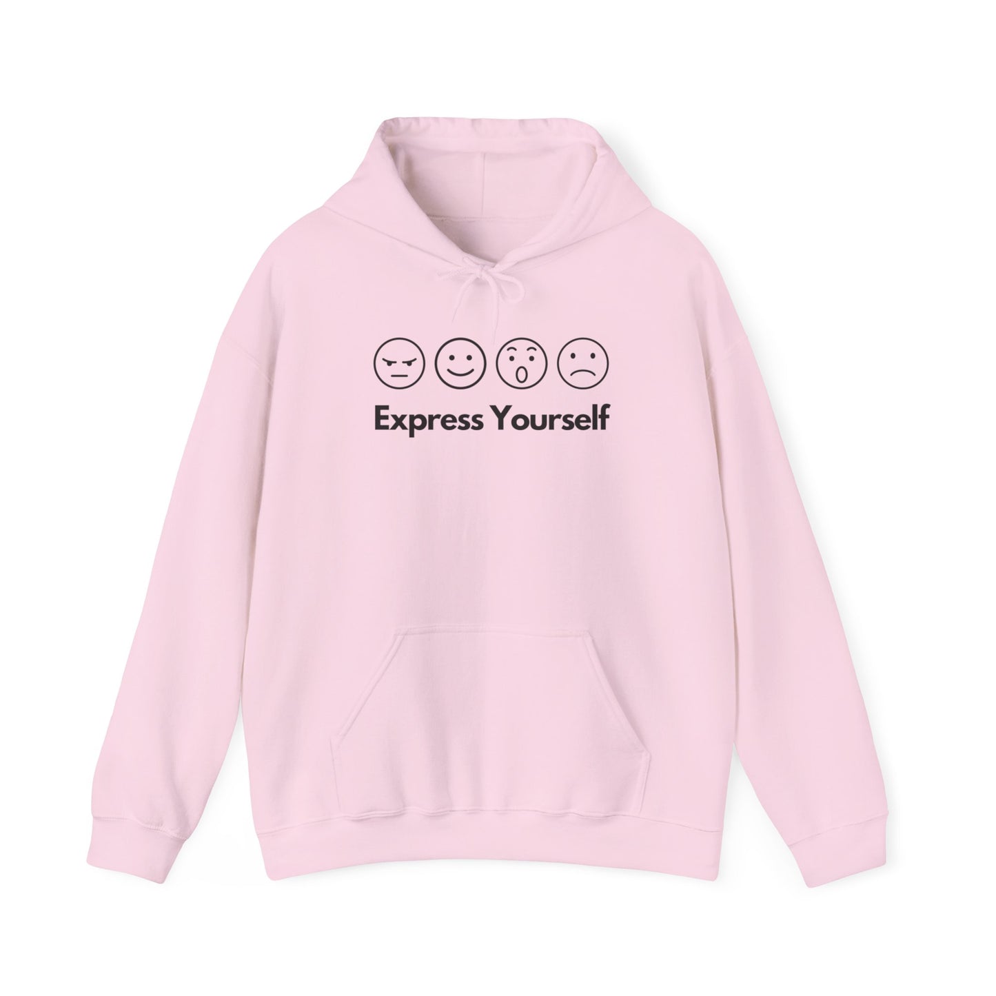 Unisex Heavy Blend™ Hooded Express Yourself Sweatshirt