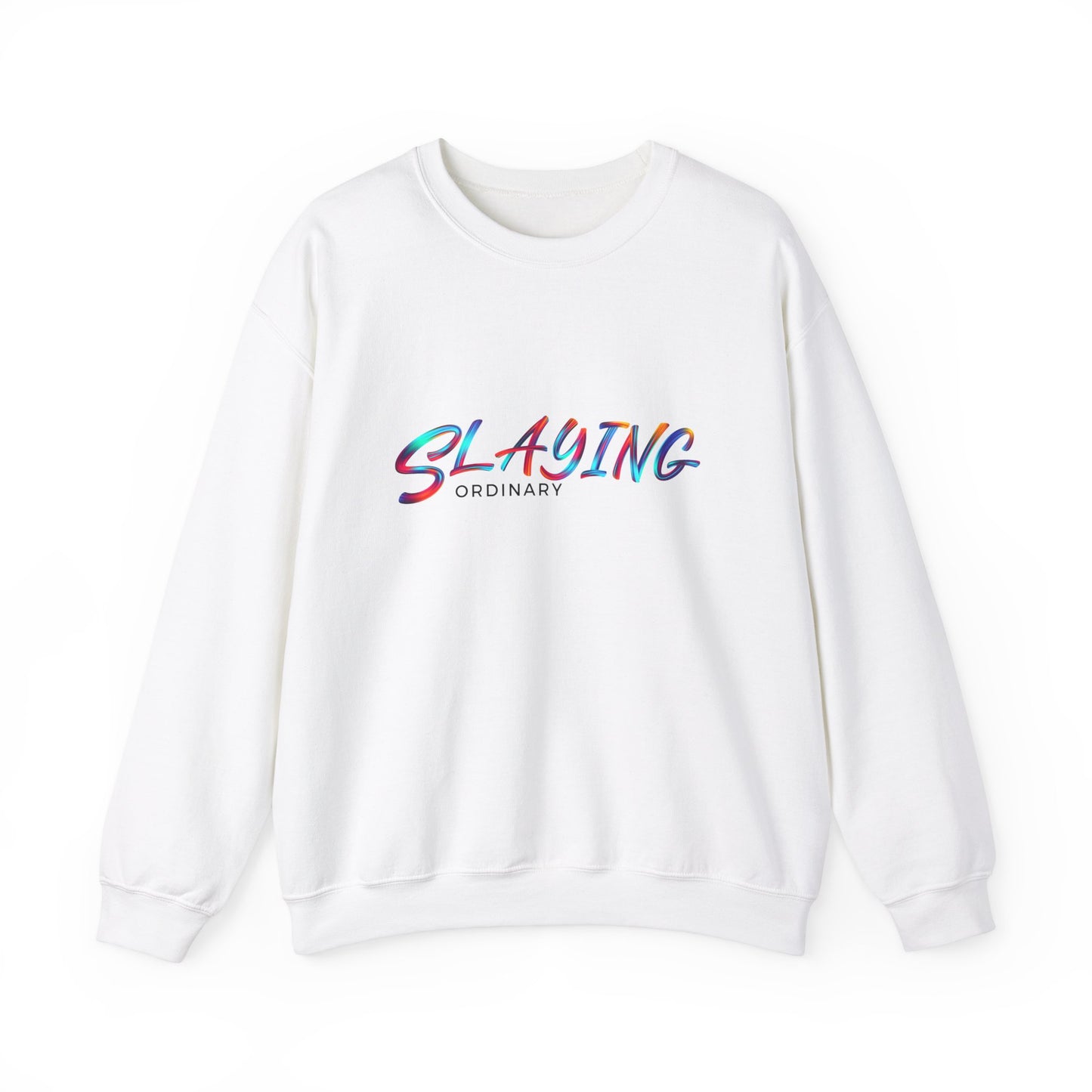 Sudadera unisex con cuello redondo y cuello redondo Slaying Ordinary