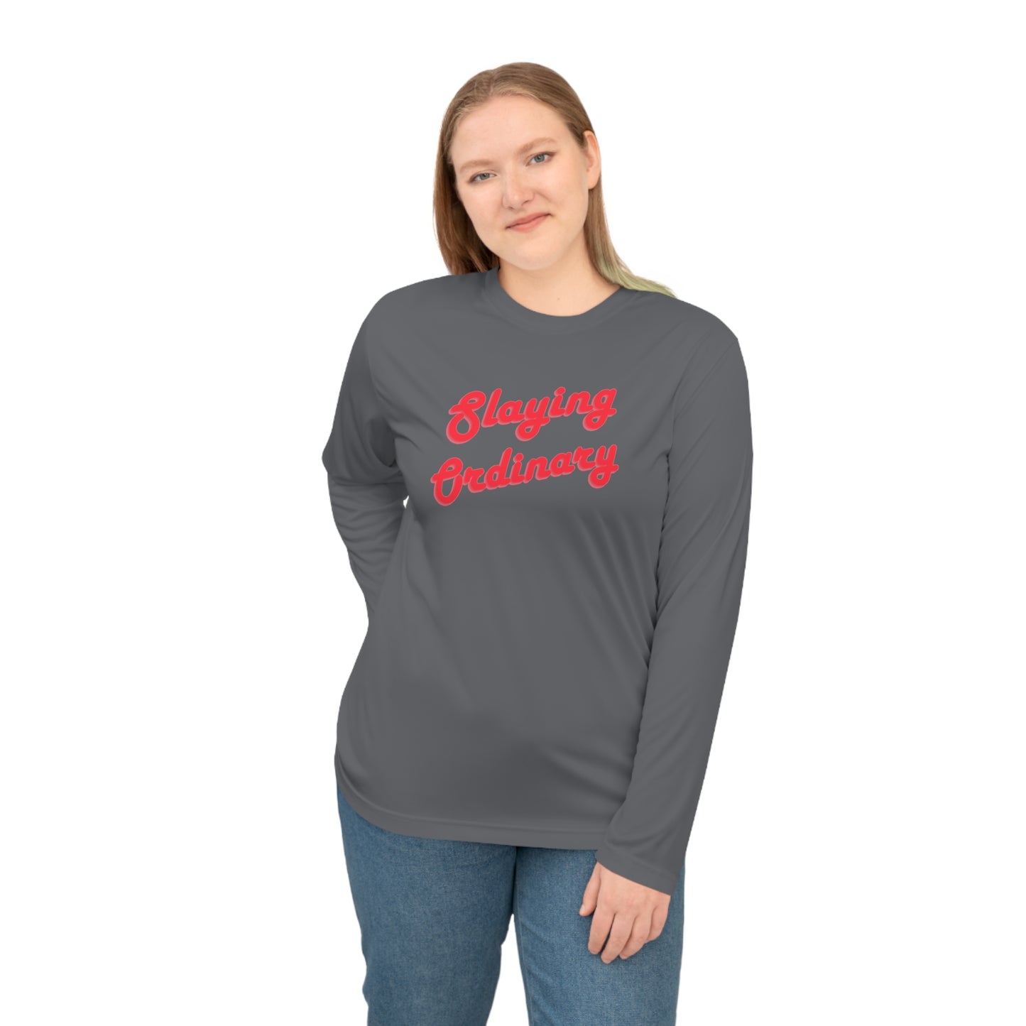 Unisex Performance Long Sleeve Slaying Ordinary Shirt