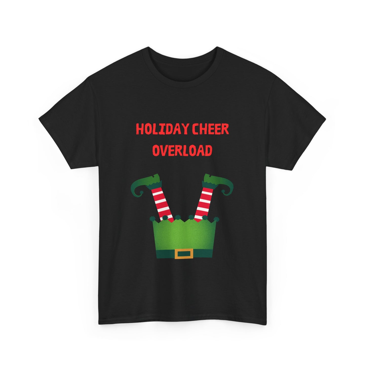 Holiday Cheer Overload Unisex Heavy Cotton Tee