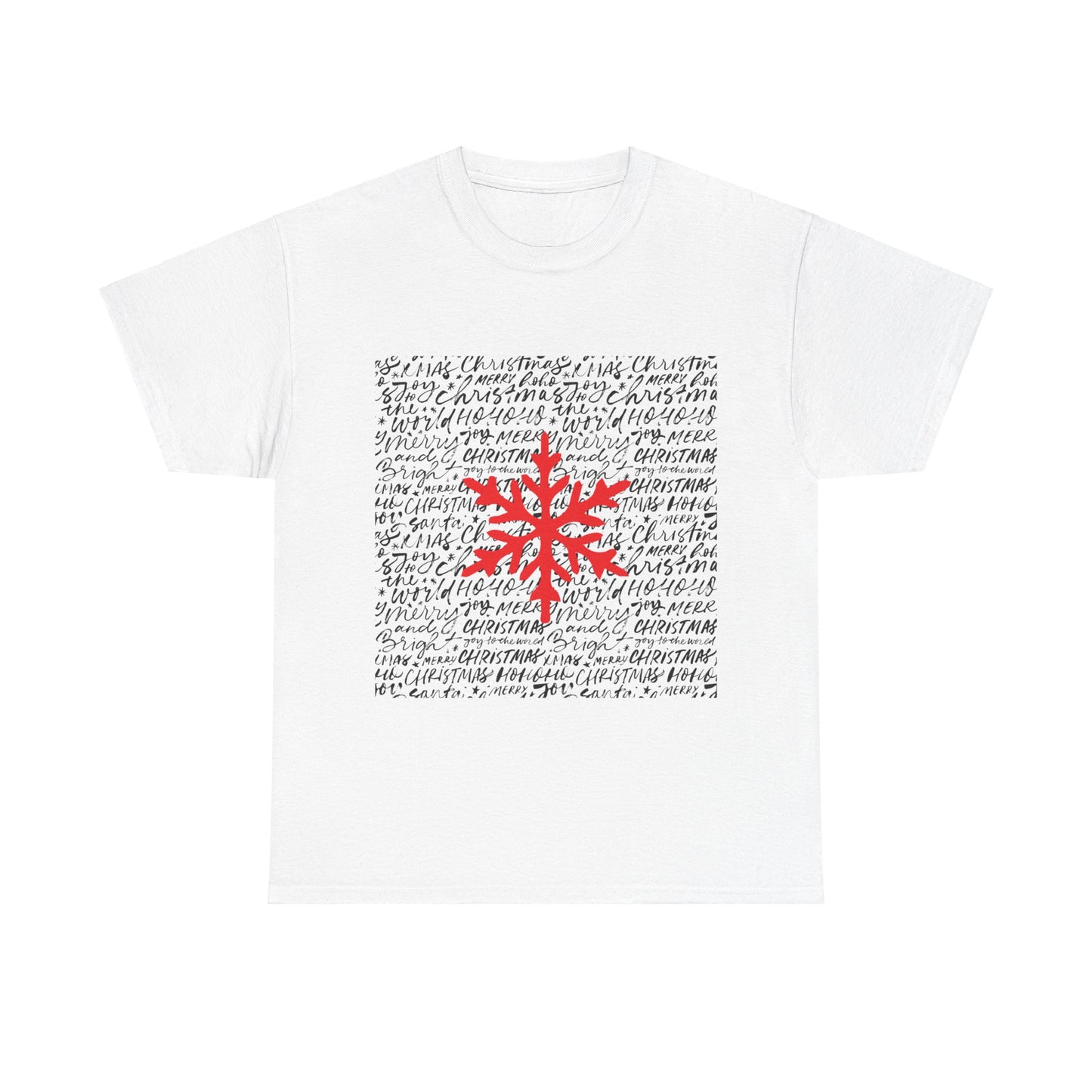 Merry Christmas Unisex Heavy Cotton Tee