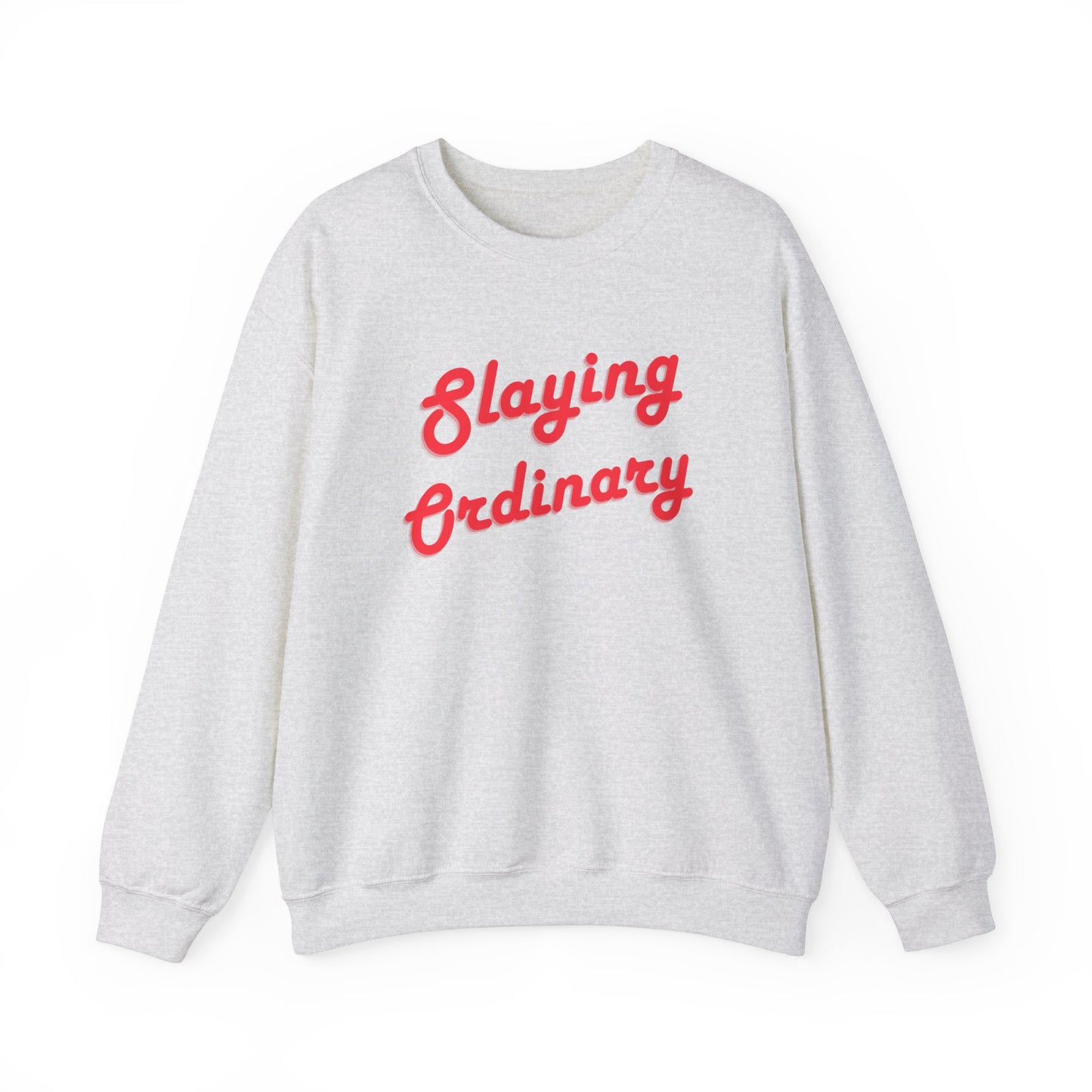 Sudadera unisex con cuello redondo y cuello redondo Slaying Ordinary