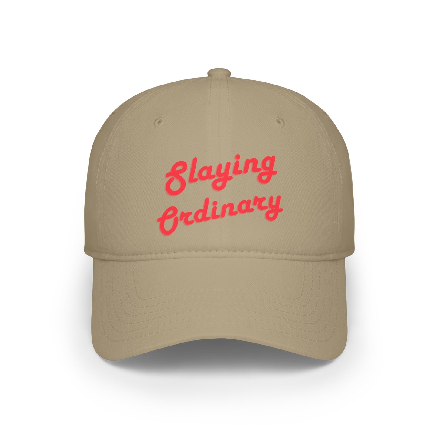 Low Profile Baseball Cap Slaying Ordinary