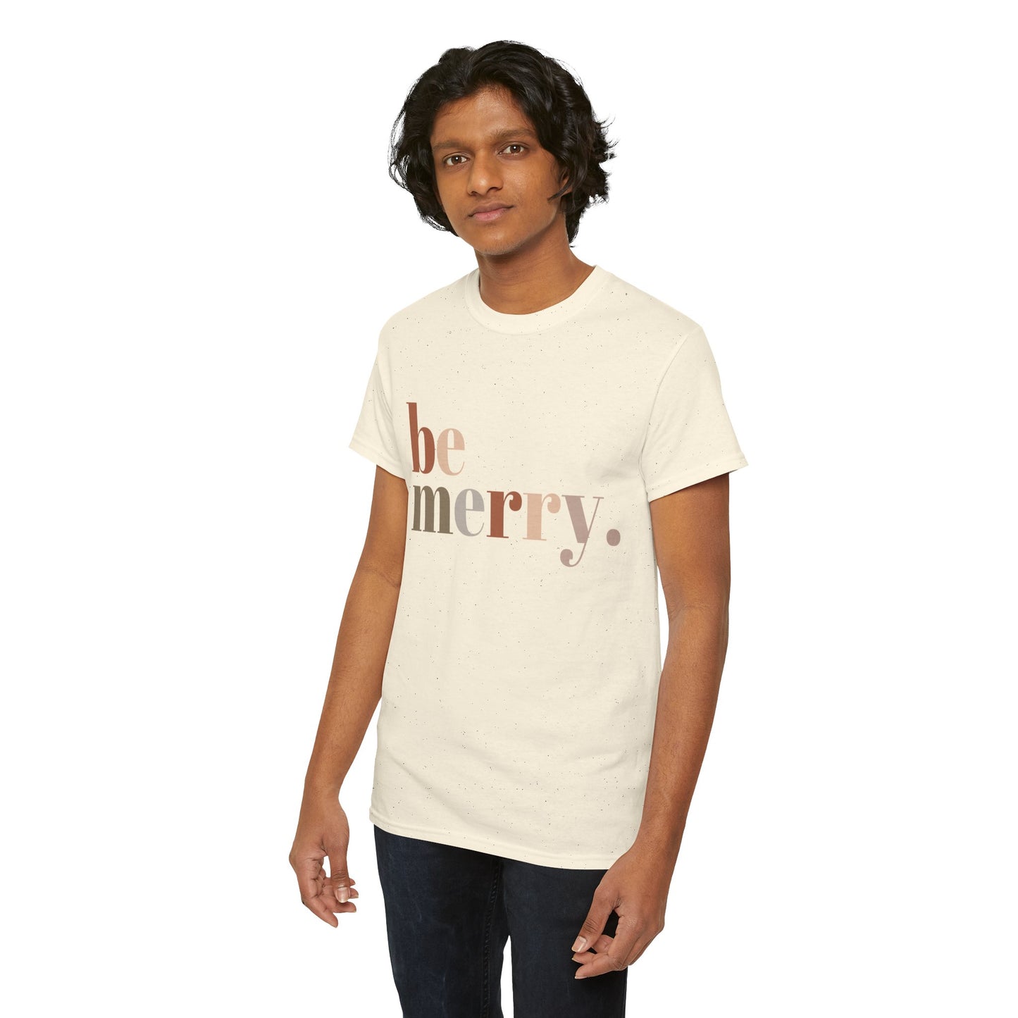 Be Merry Unisex Heavy Cotton Tee