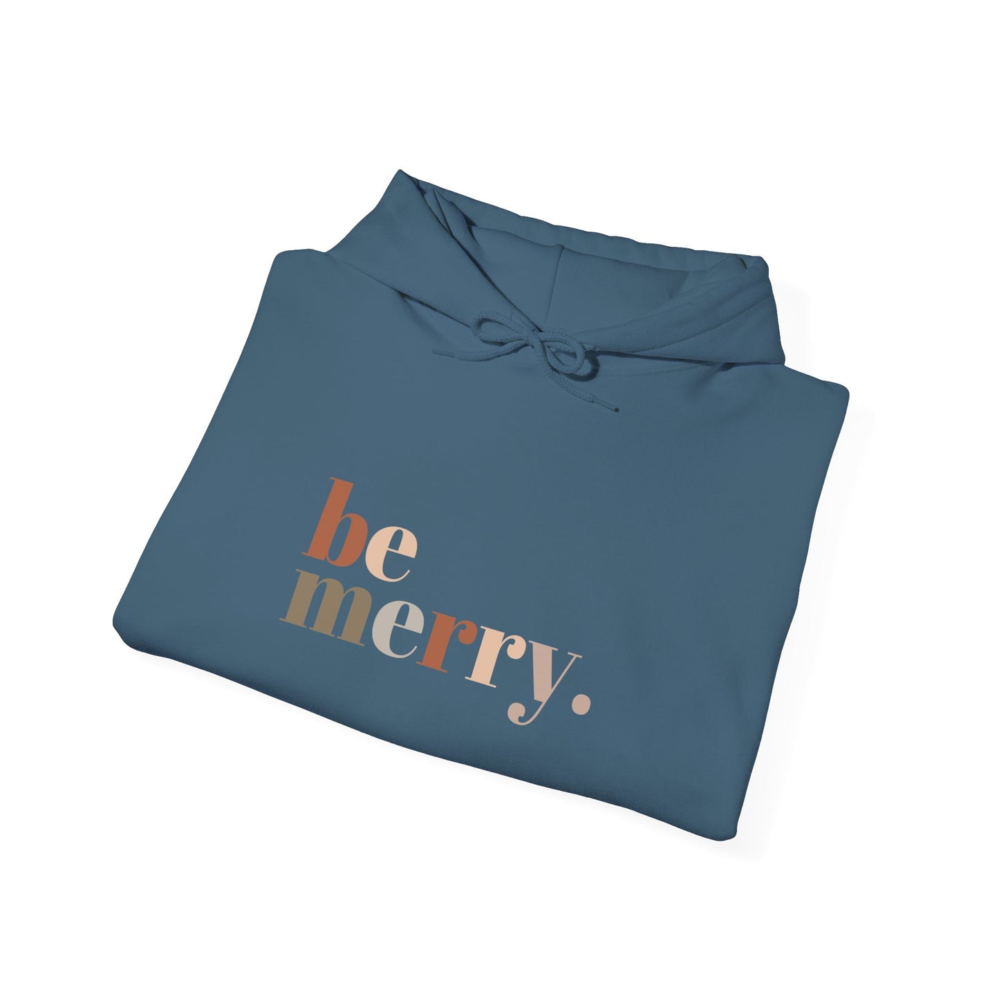 Be Merry Neutral Holiday Hoodie