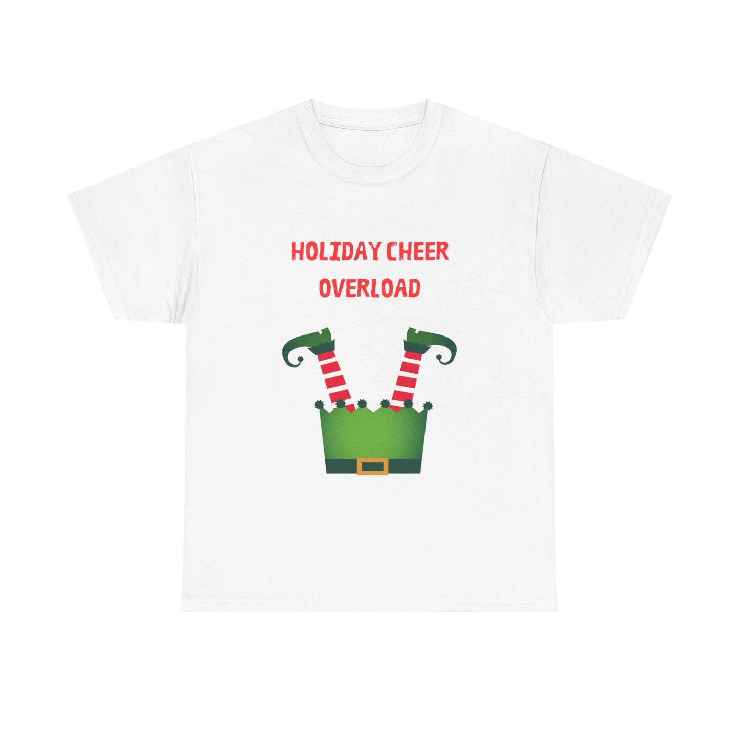 Holiday Cheer Overload Unisex Heavy Cotton Tee