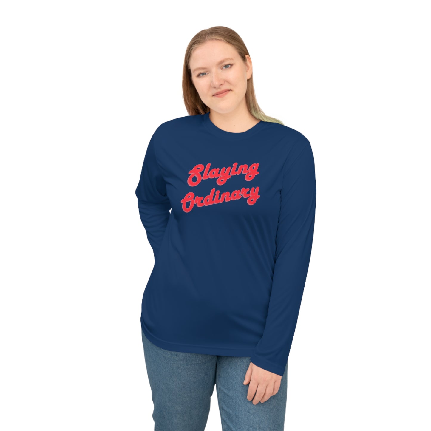 Unisex Performance Long Sleeve Slaying Ordinary Shirt