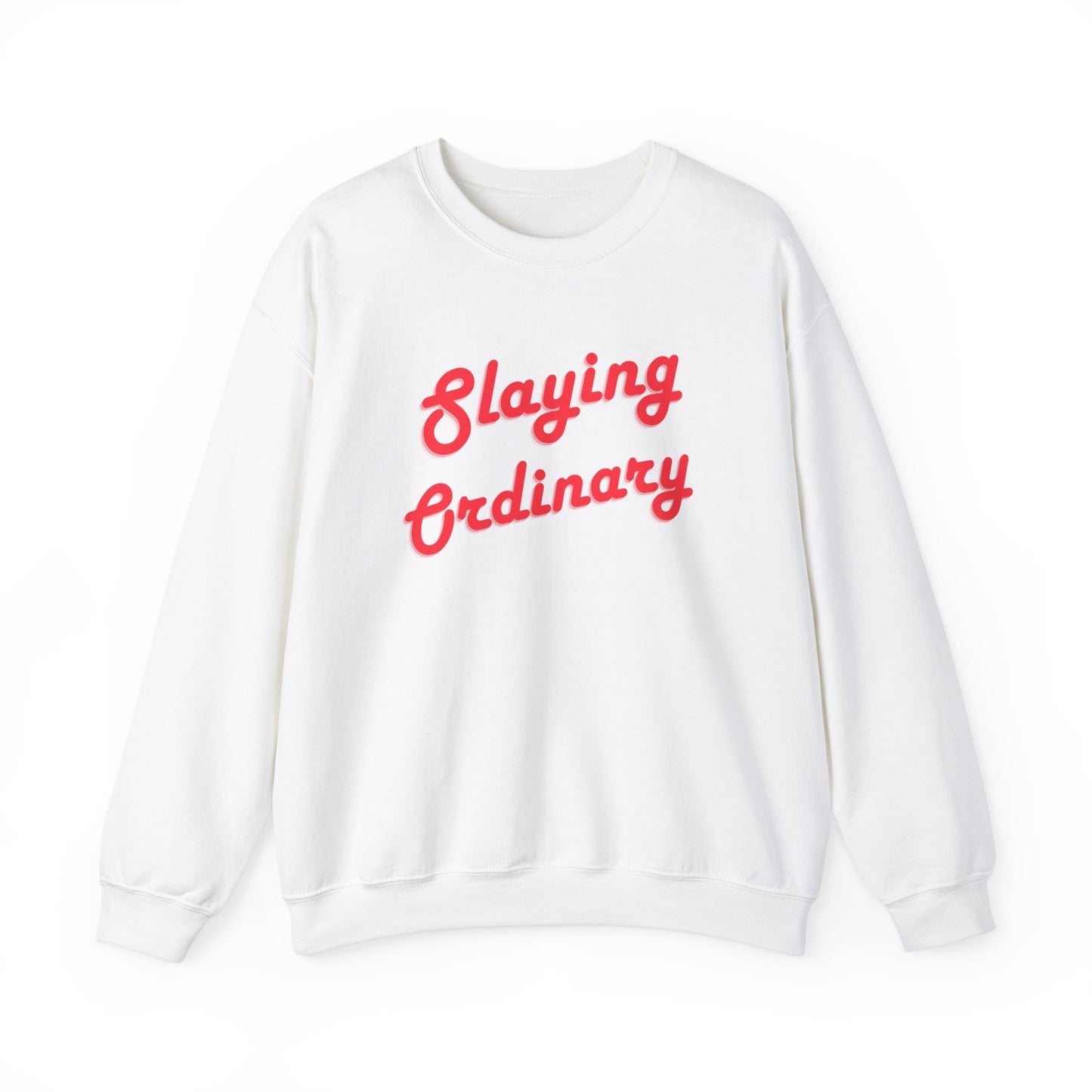 Sudadera unisex con cuello redondo y cuello redondo Slaying Ordinary