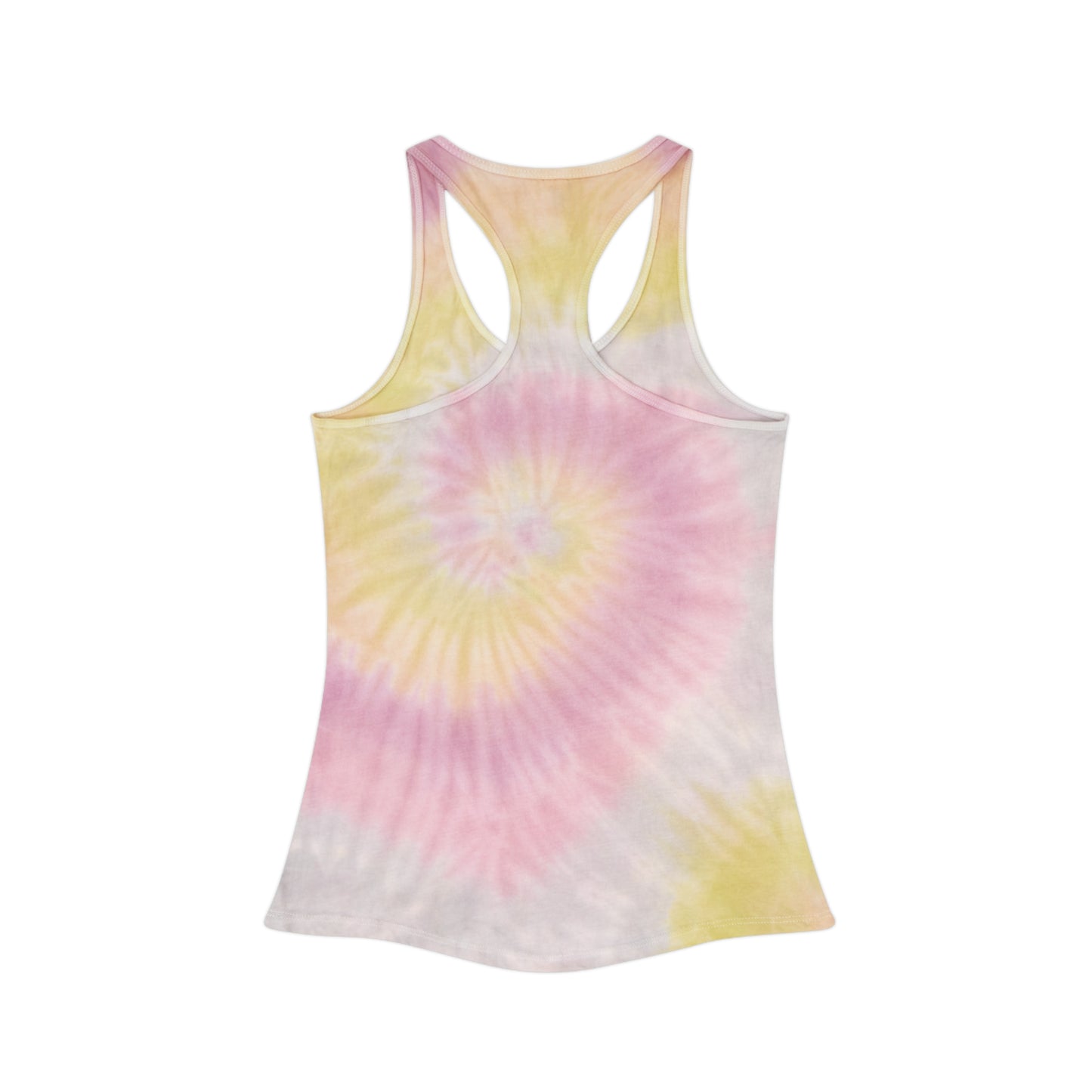 Slaying Ordinary Tie Dye Camiseta sin mangas con espalda cruzada