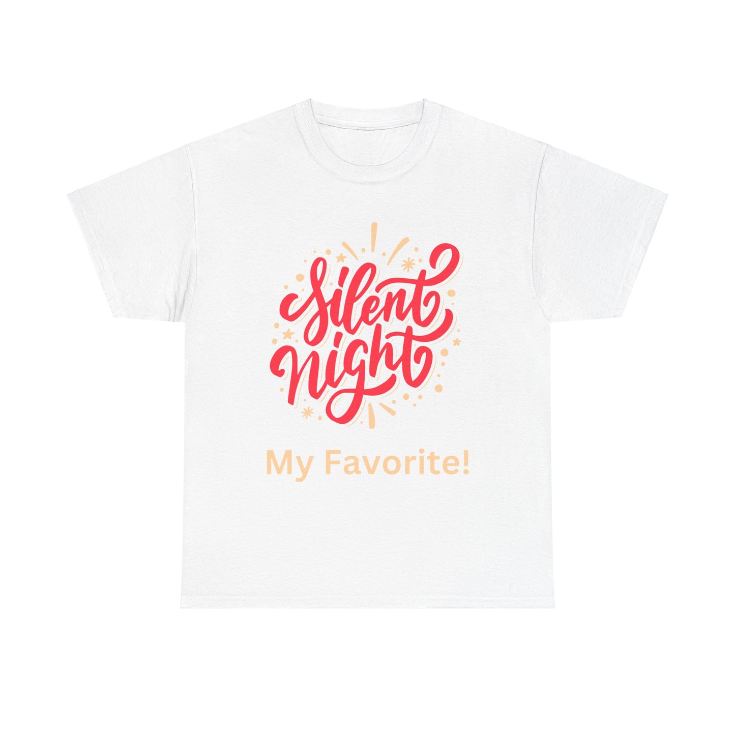 Silent Night, my favorite!  Unisex Heavy Cotton Tee