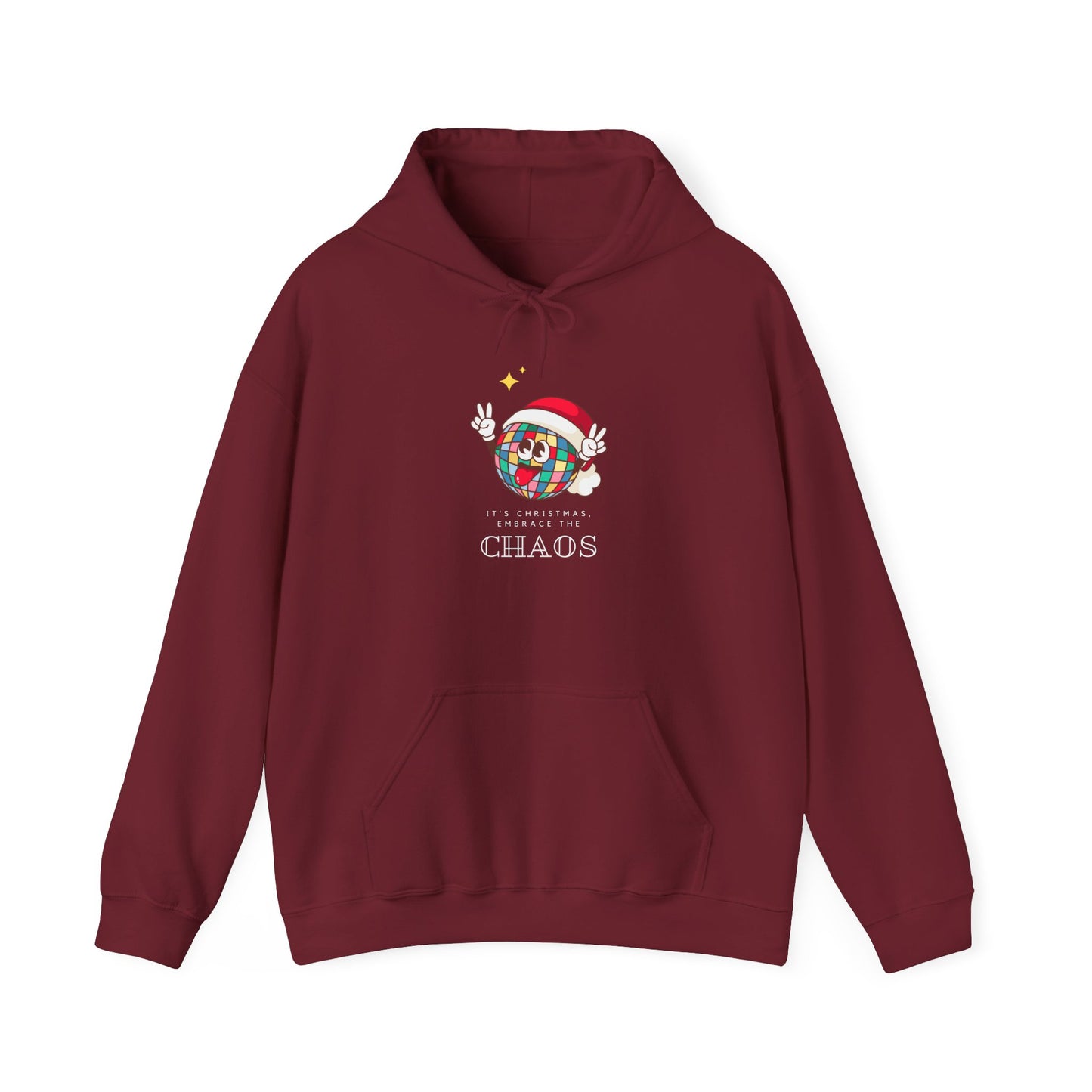 Embrace the CHAOS of Christmas Holiday Hoodie for Neurodiverse