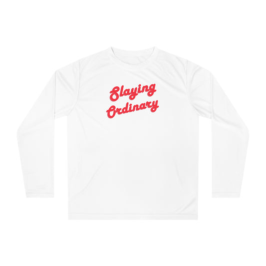 Unisex Performance Langarm-Slaying Ordinary-Shirt