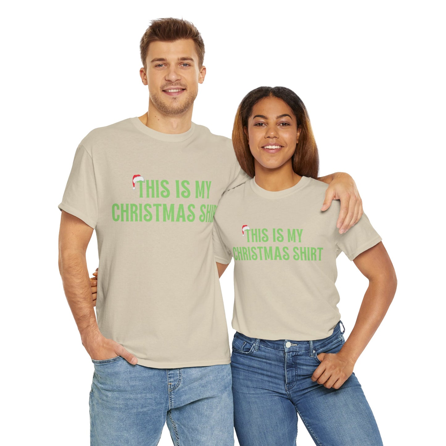 This is my Christmas Shirt Unisex Heavy Cotton Tee