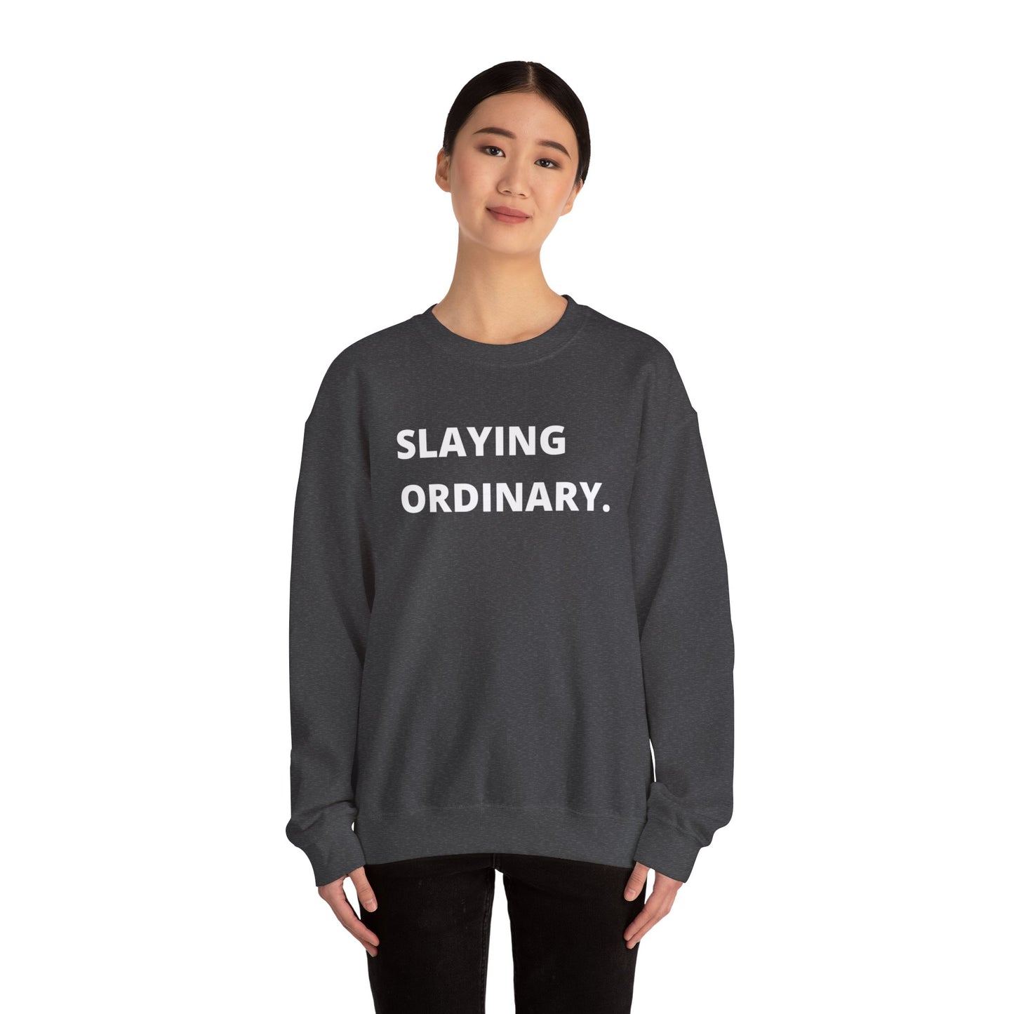 Unisex Heavy Blend™ Crewneck Slaying Ordinary Sweatshirt