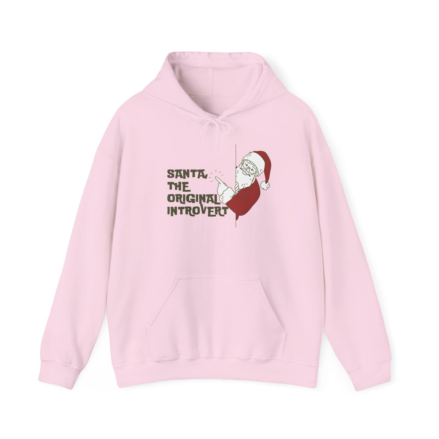 The Original Introvert Unisex Christmas Hoodie