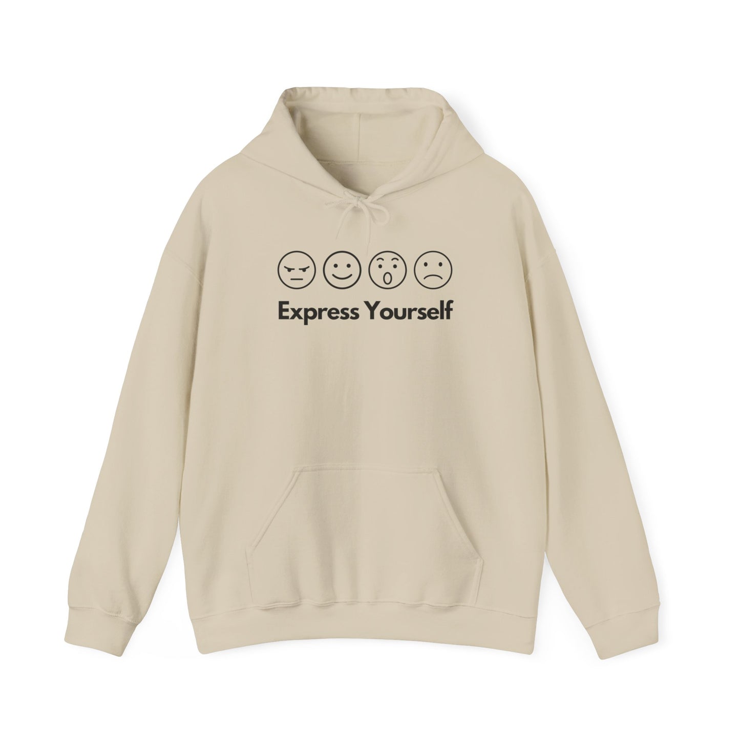 Unisex Heavy Blend™ Hooded Express Yourself Sweatshirt