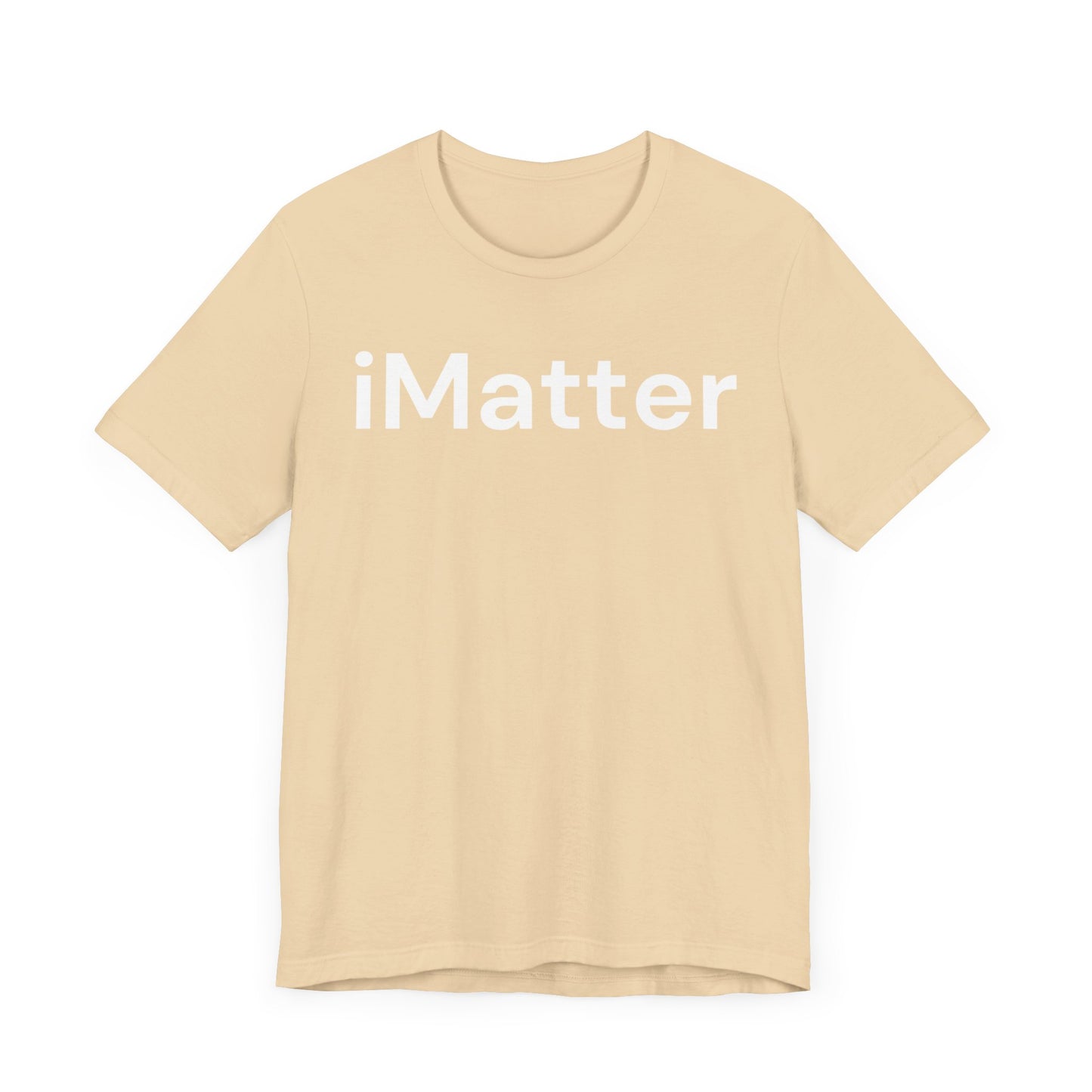 Unisex Jersey Short Sleeve iMatter Tee