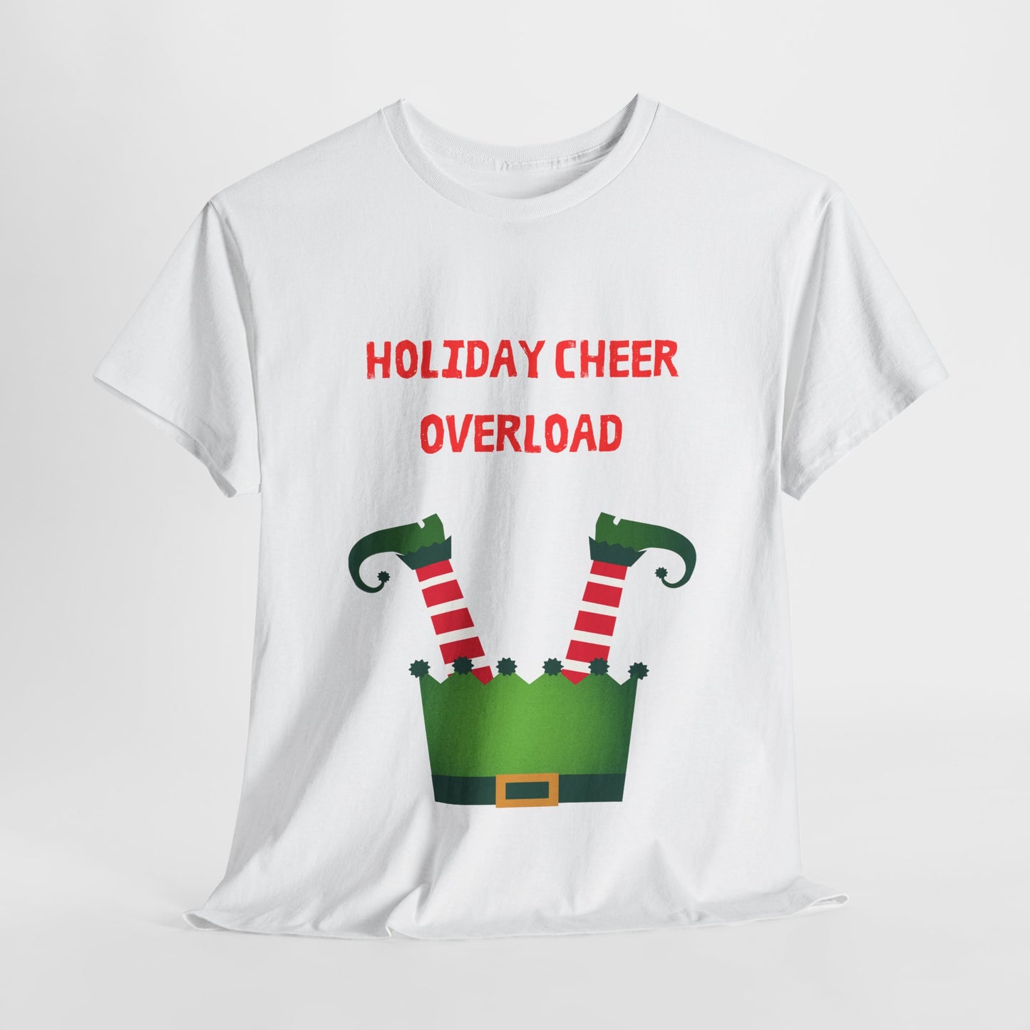 Holiday Cheer Overload Unisex Heavy Cotton Tee