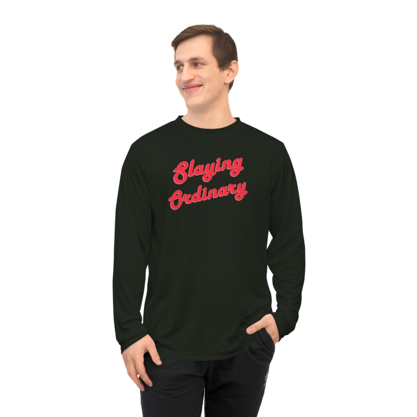 Unisex Performance Long Sleeve Slaying Ordinary Shirt