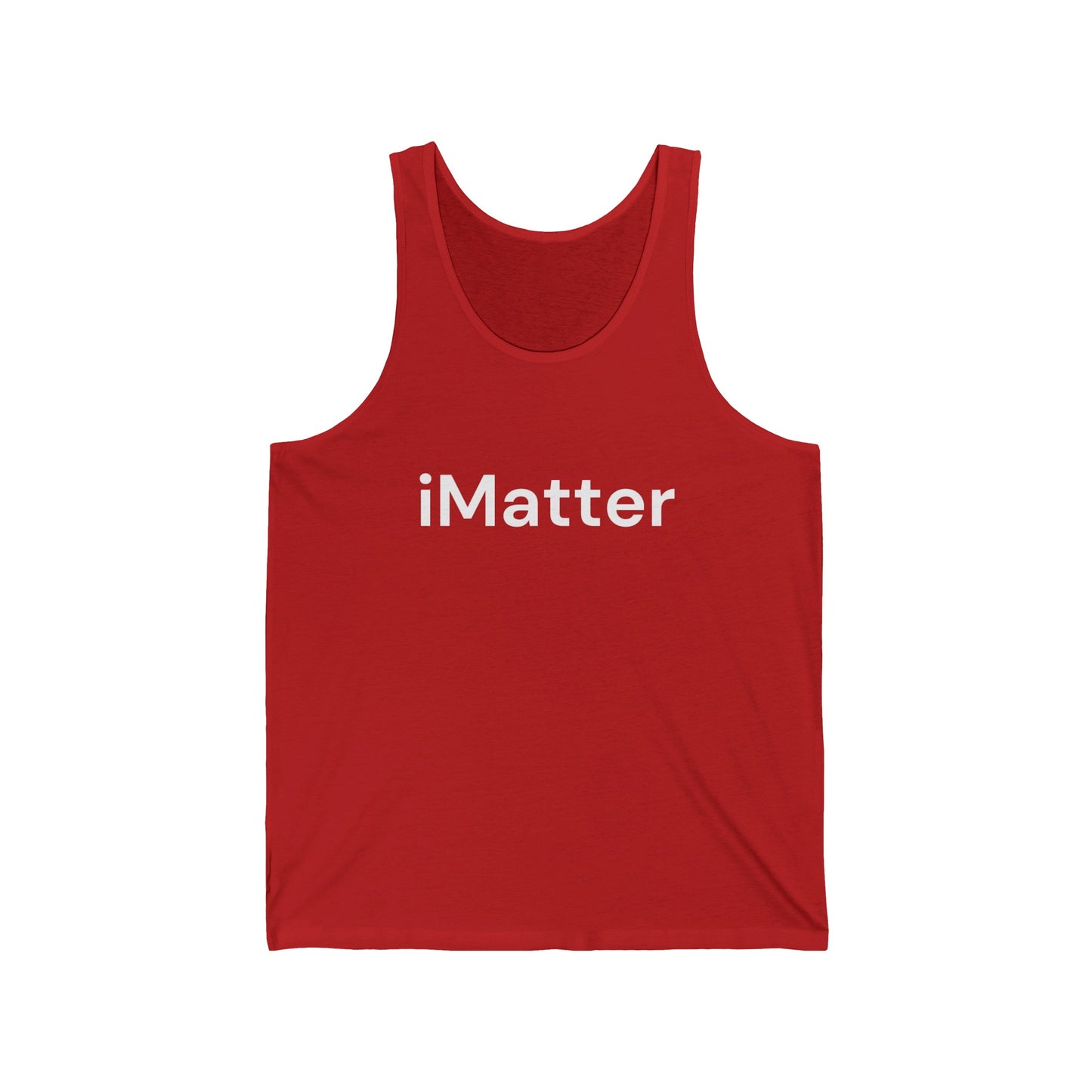 Unisex Jersey iMatter Tank