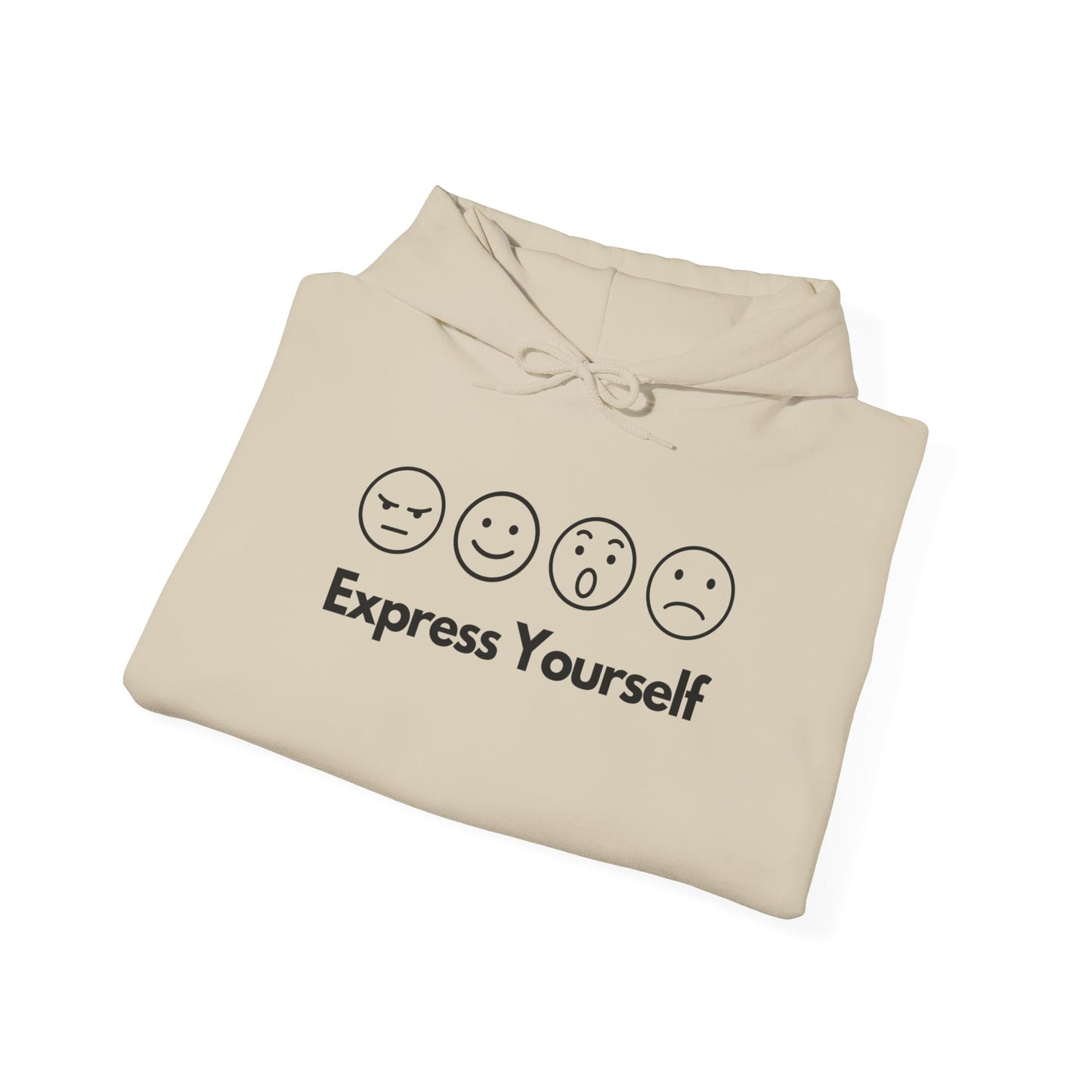 Unisex Heavy Blend™ Hooded Express Yourself Sweatshirt