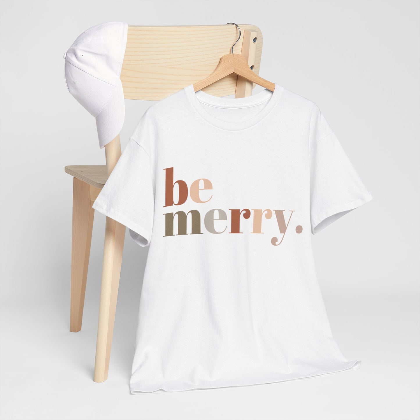 Be Merry Unisex Heavy Cotton Tee