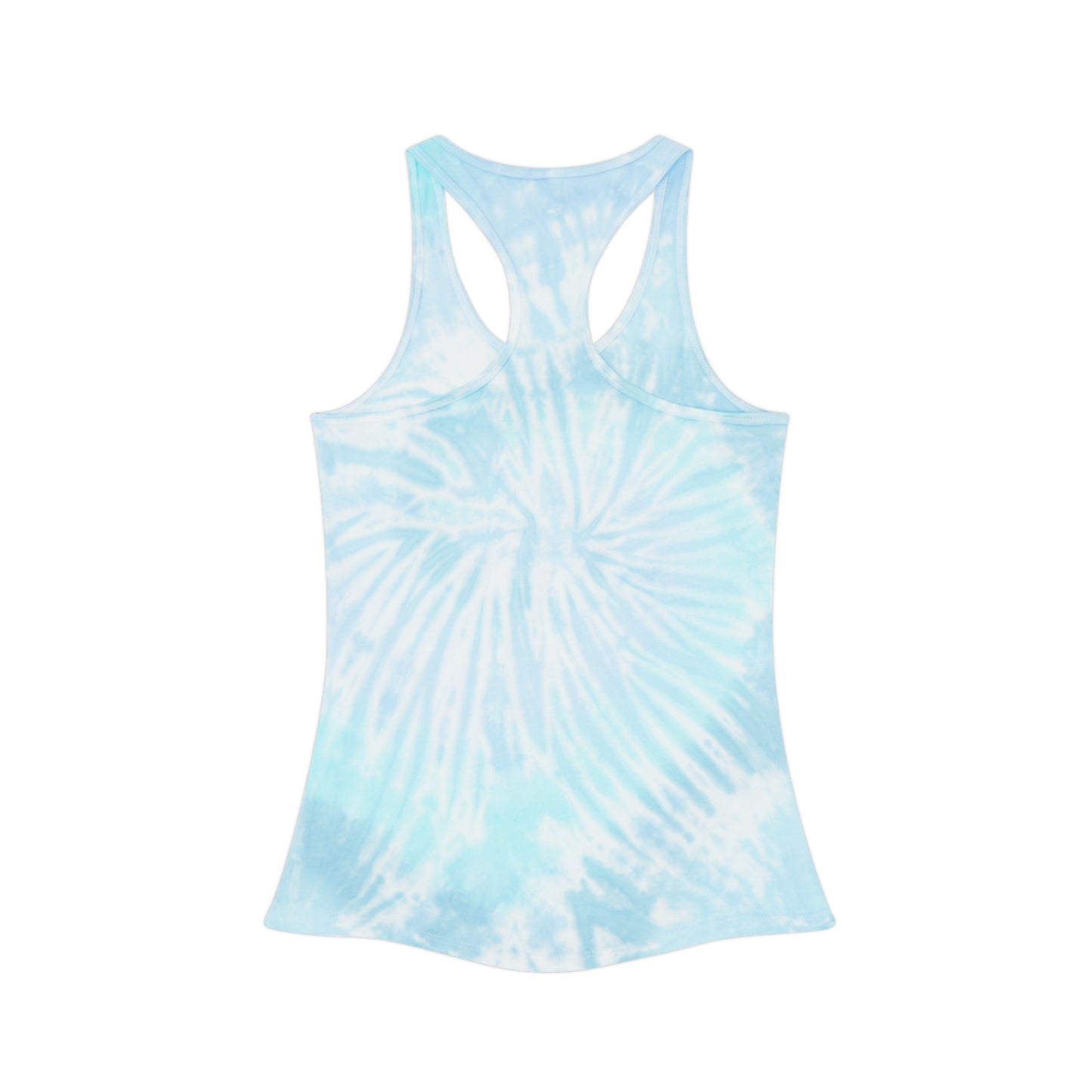 Slaying Ordinary Tie Dye Camiseta sin mangas con espalda cruzada